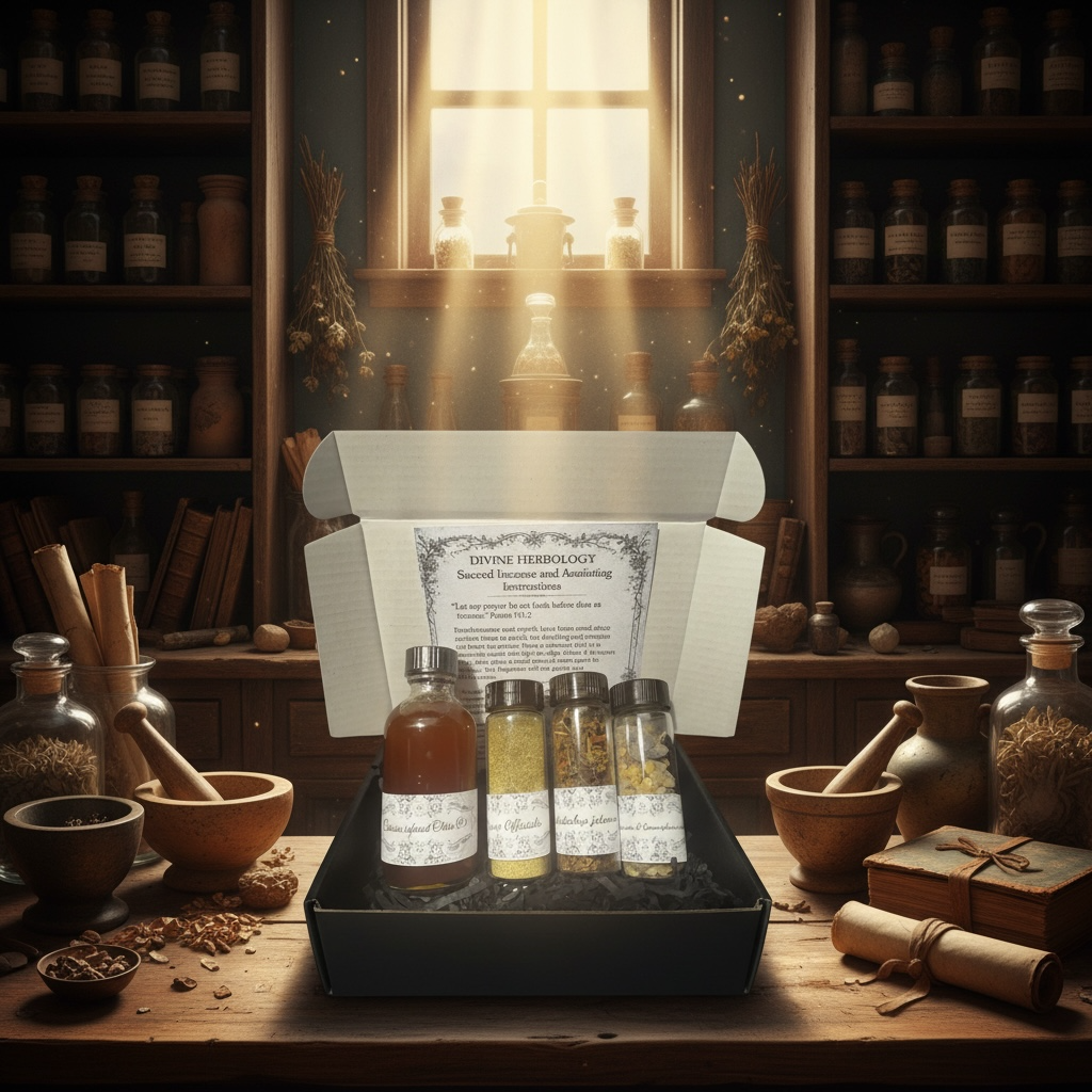Biblical Apothecary, Sacred Incense & Anointing kit