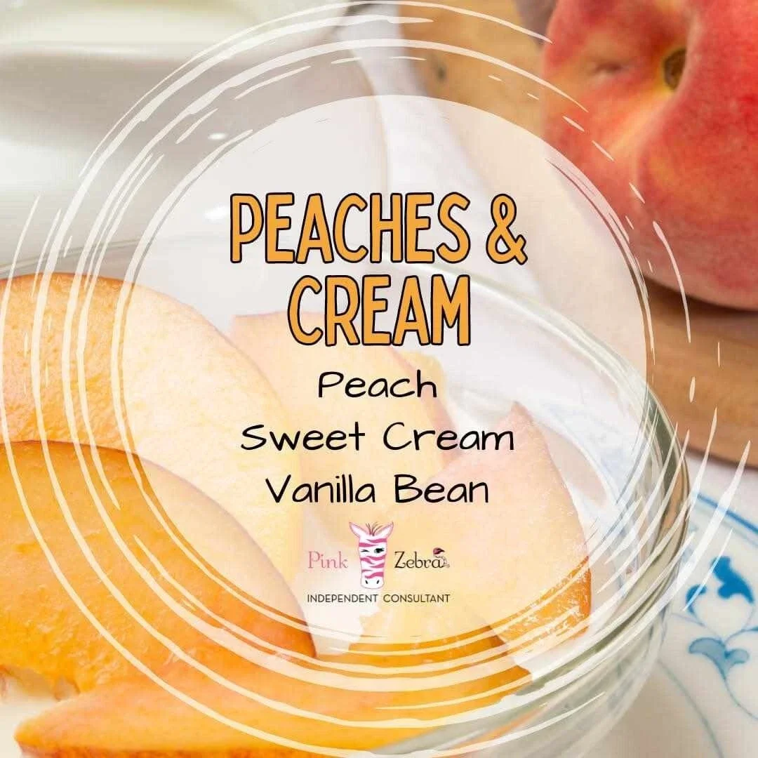 Peaches & Cream Wax Melt Sprinkles