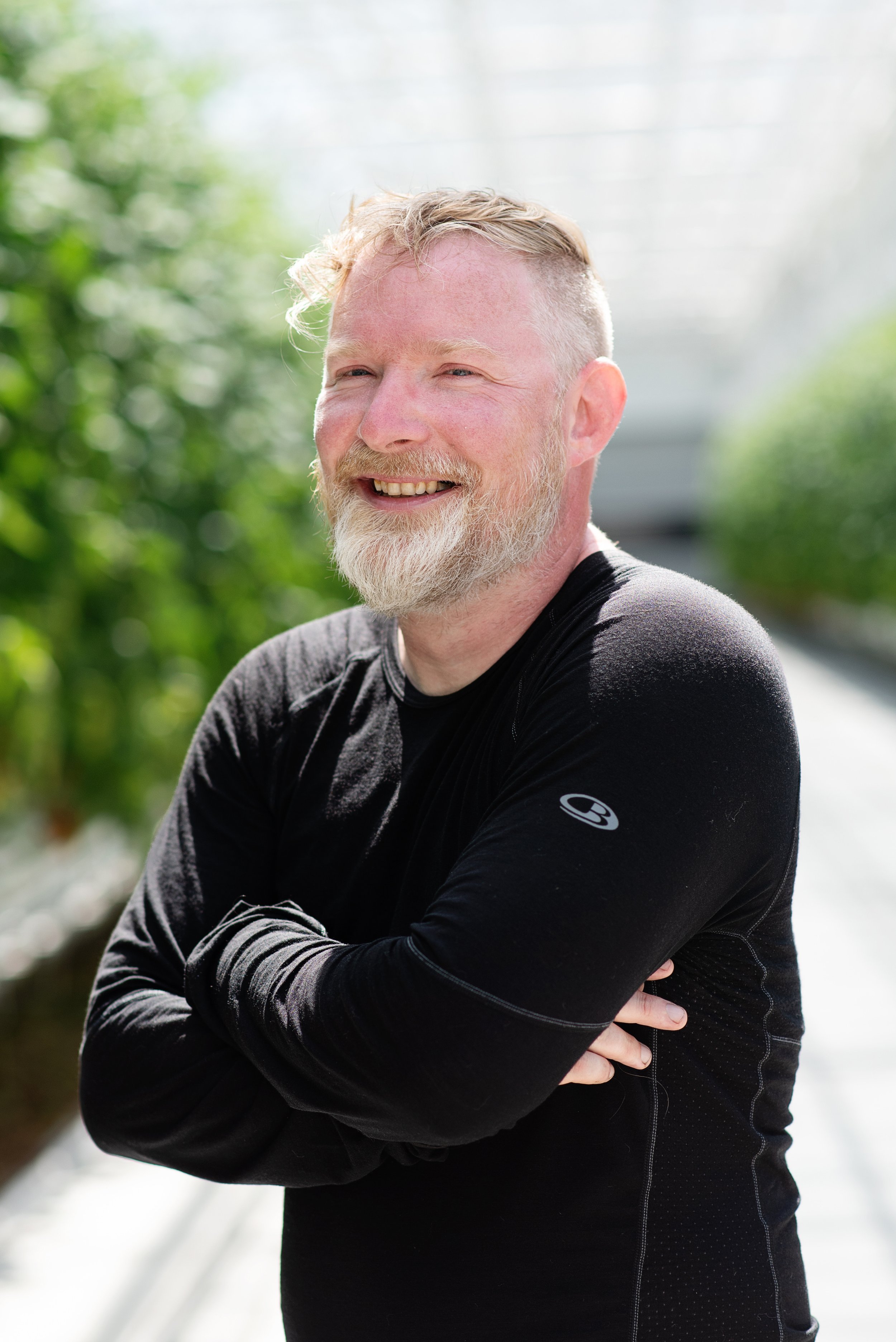 Levi Ferris greenhouse infrastructure and automation technical director