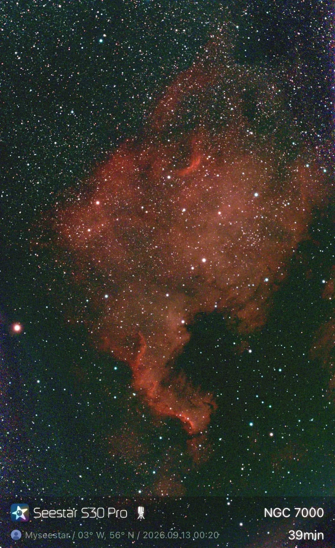 NGC 7000 - Helen MacDonald