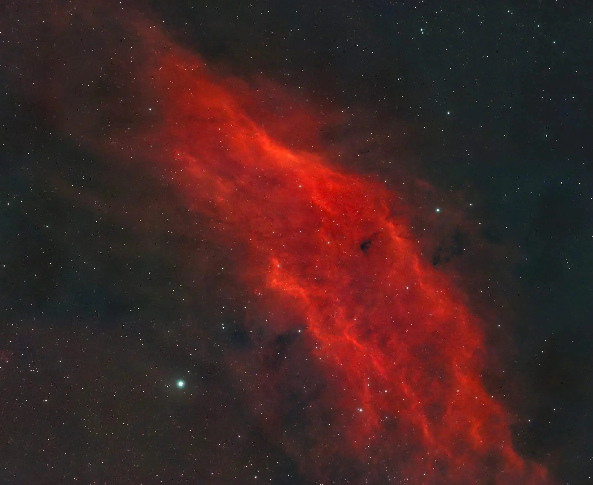 California Nebula (Mosaic) by Gavin Wilkinson
