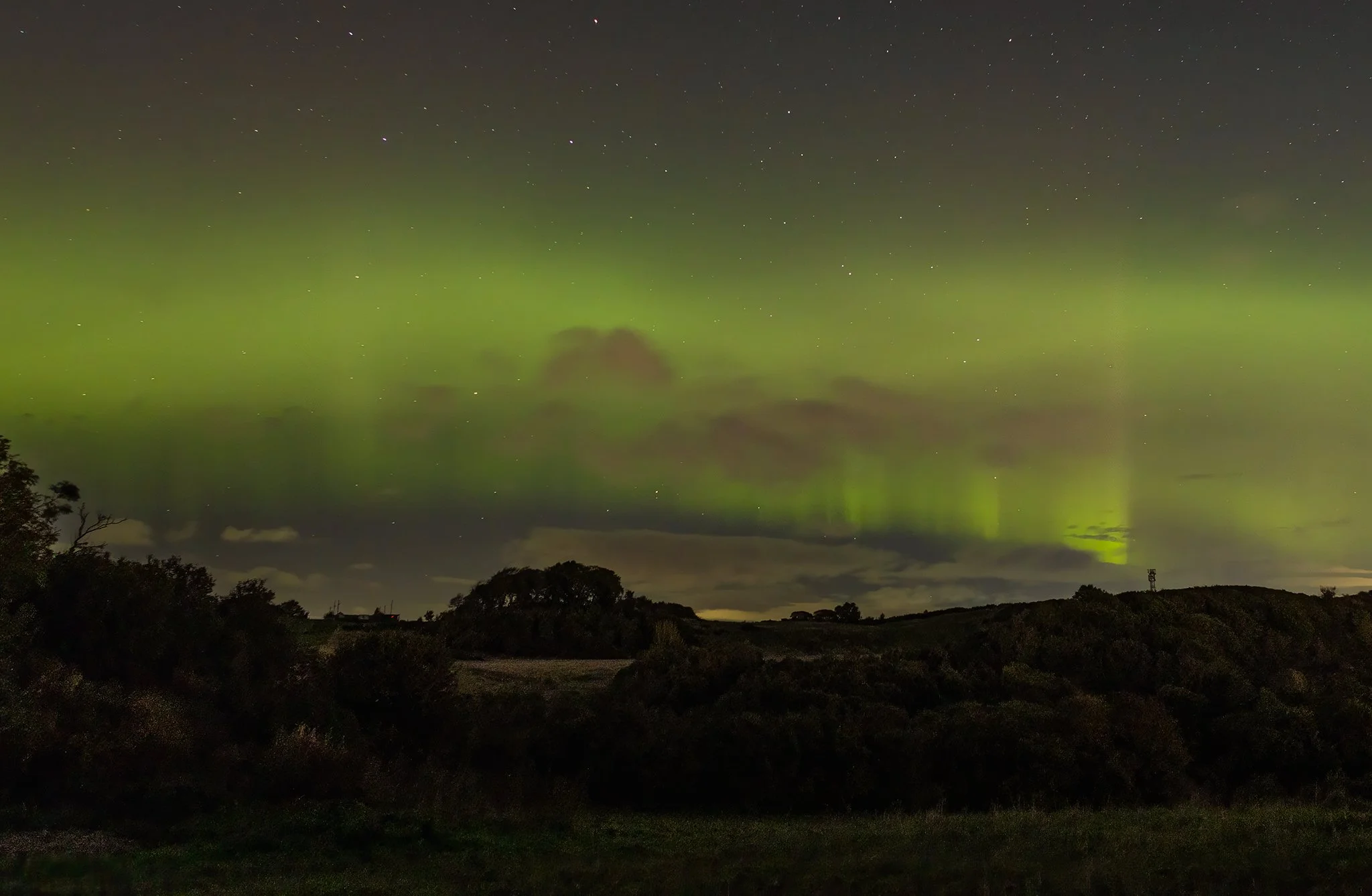 Aurora Over Cowdenbeath - George Kennedy