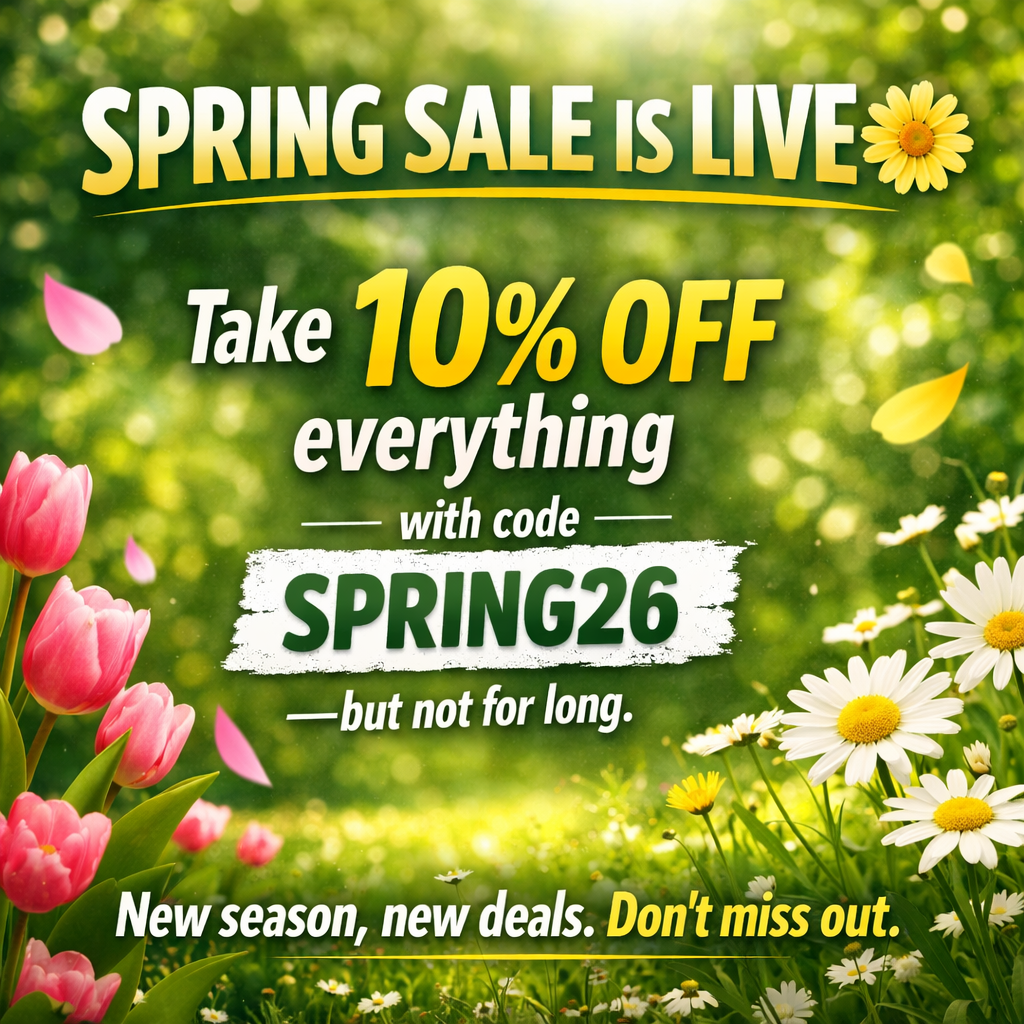 10% Spring 2026 Discount