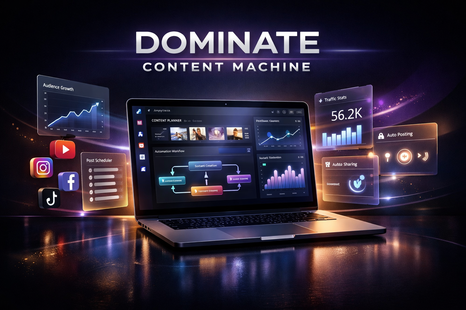 DOMINATE — “Content Machine”