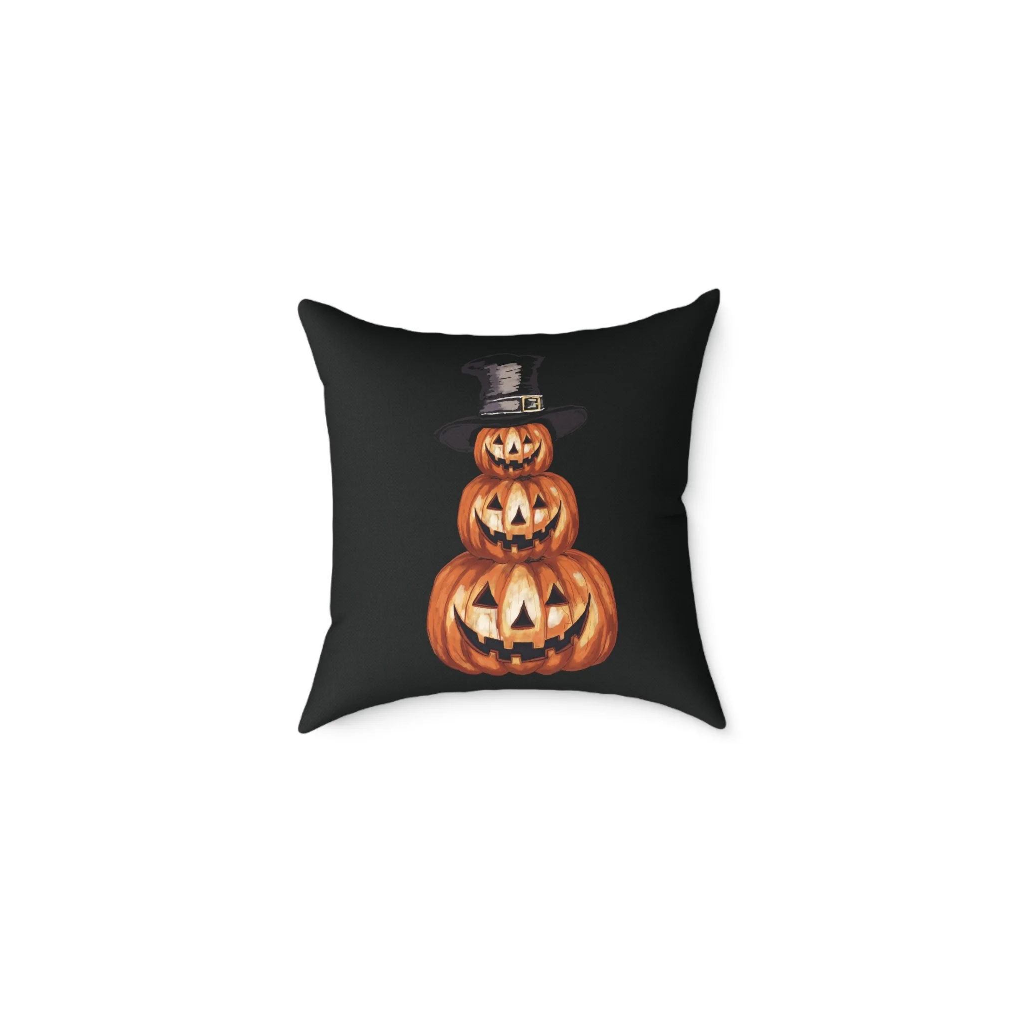 Halloween Jack O' Lantern Pillow 16"