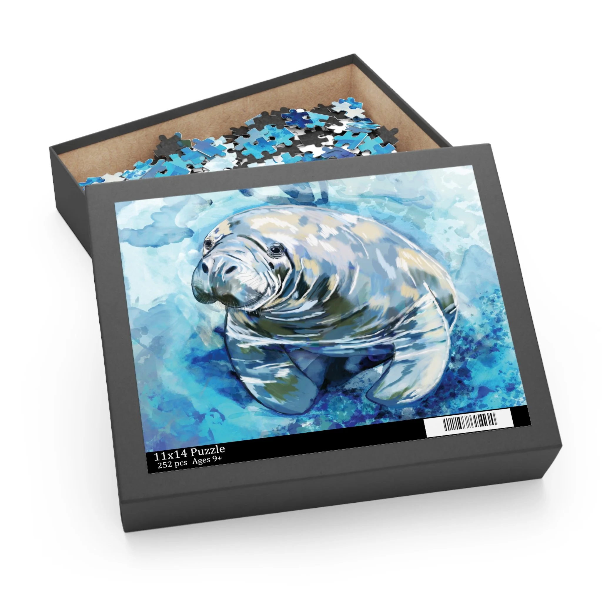 Coastal Manatee Jigsaw Puzzles 252 piece