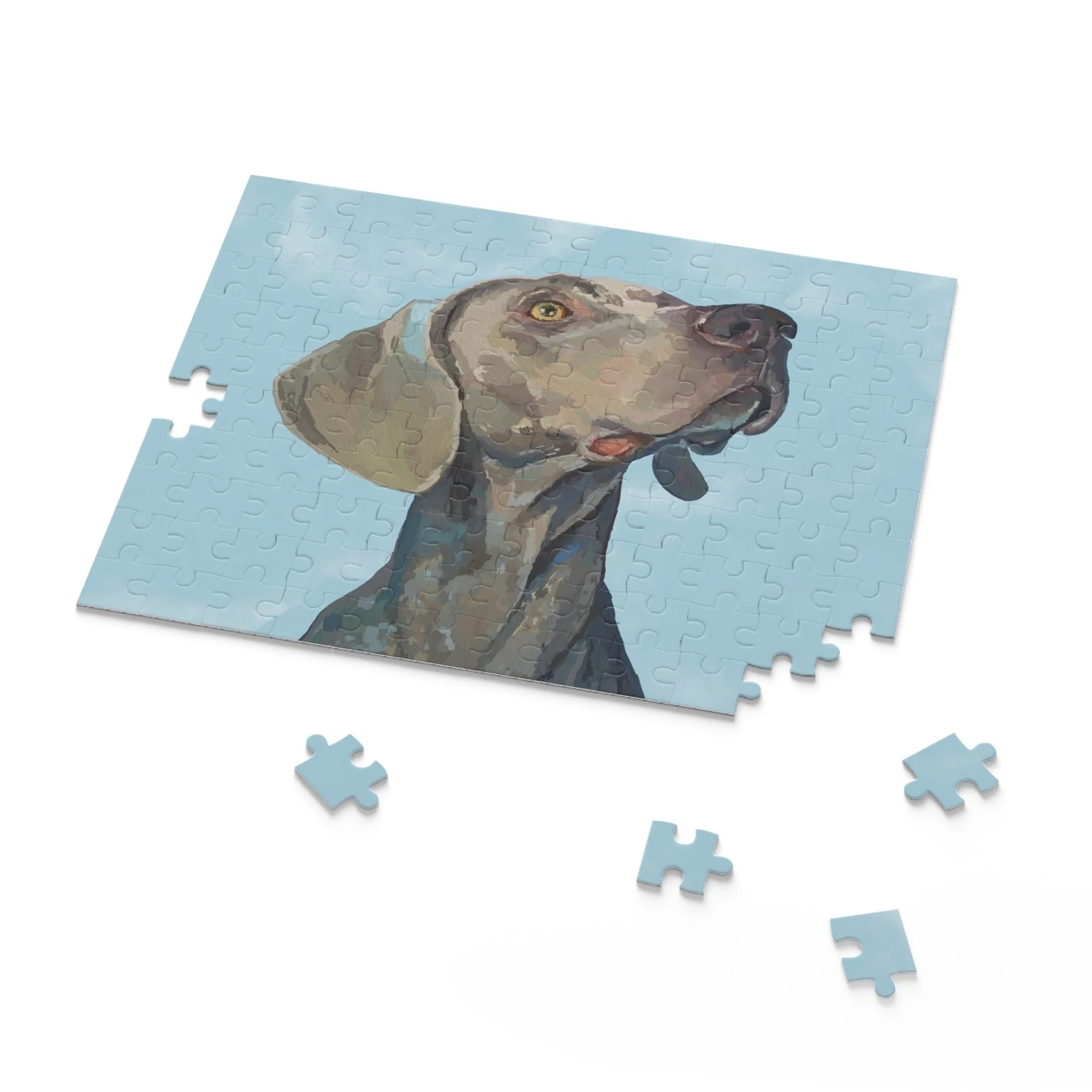 Weimaraner Dog Jigsaw Puzzles