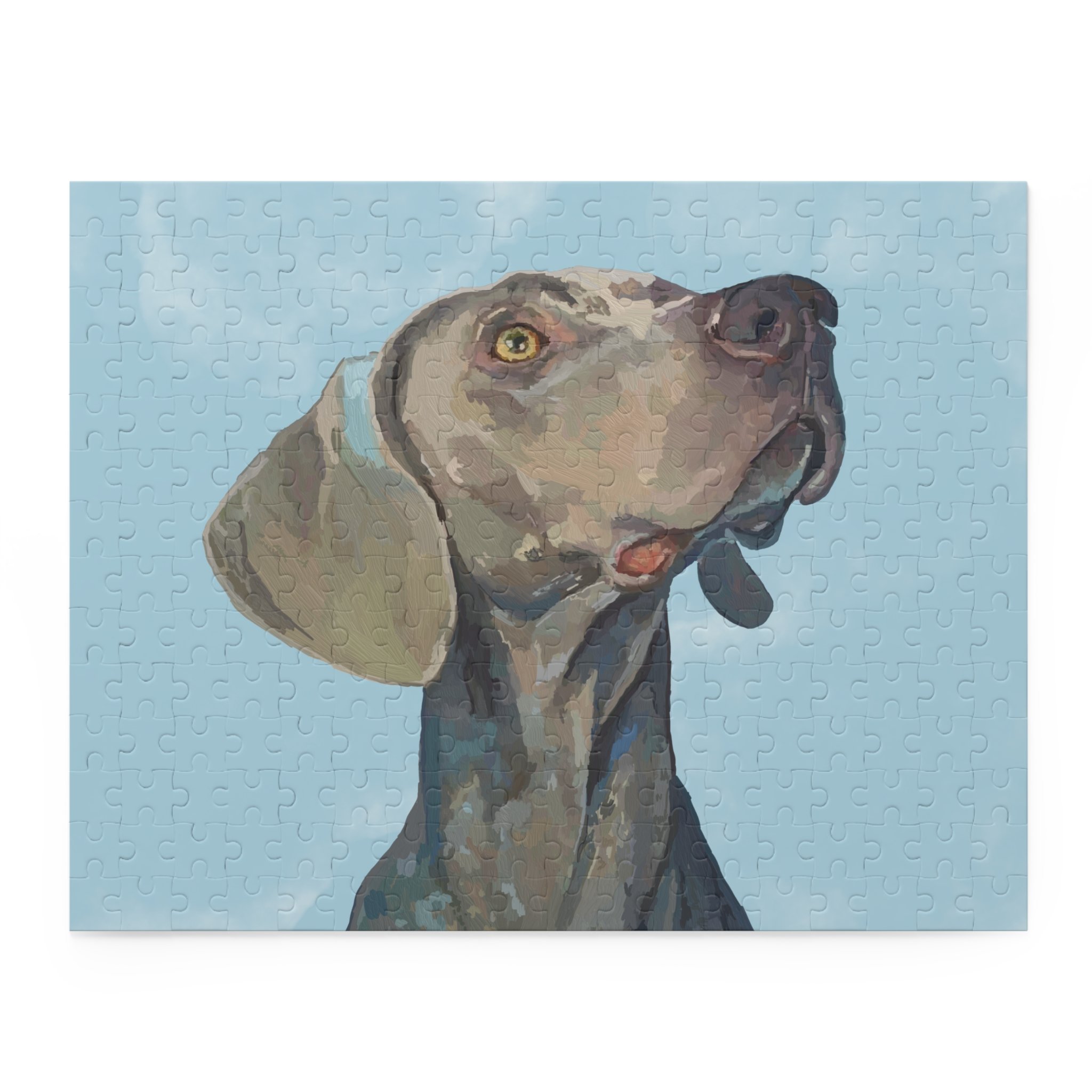 Weimaraner Dog Jigsaw Puzzles 252 piece
