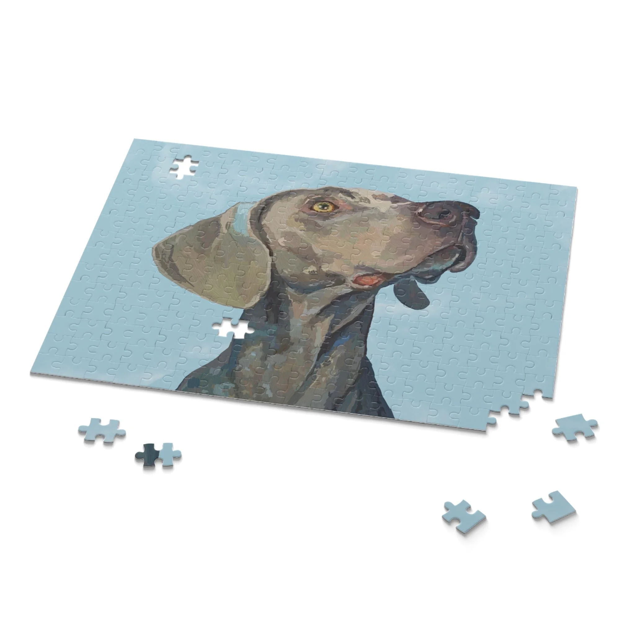 Weimaraner Dog Jigsaw Puzzles 252 piece