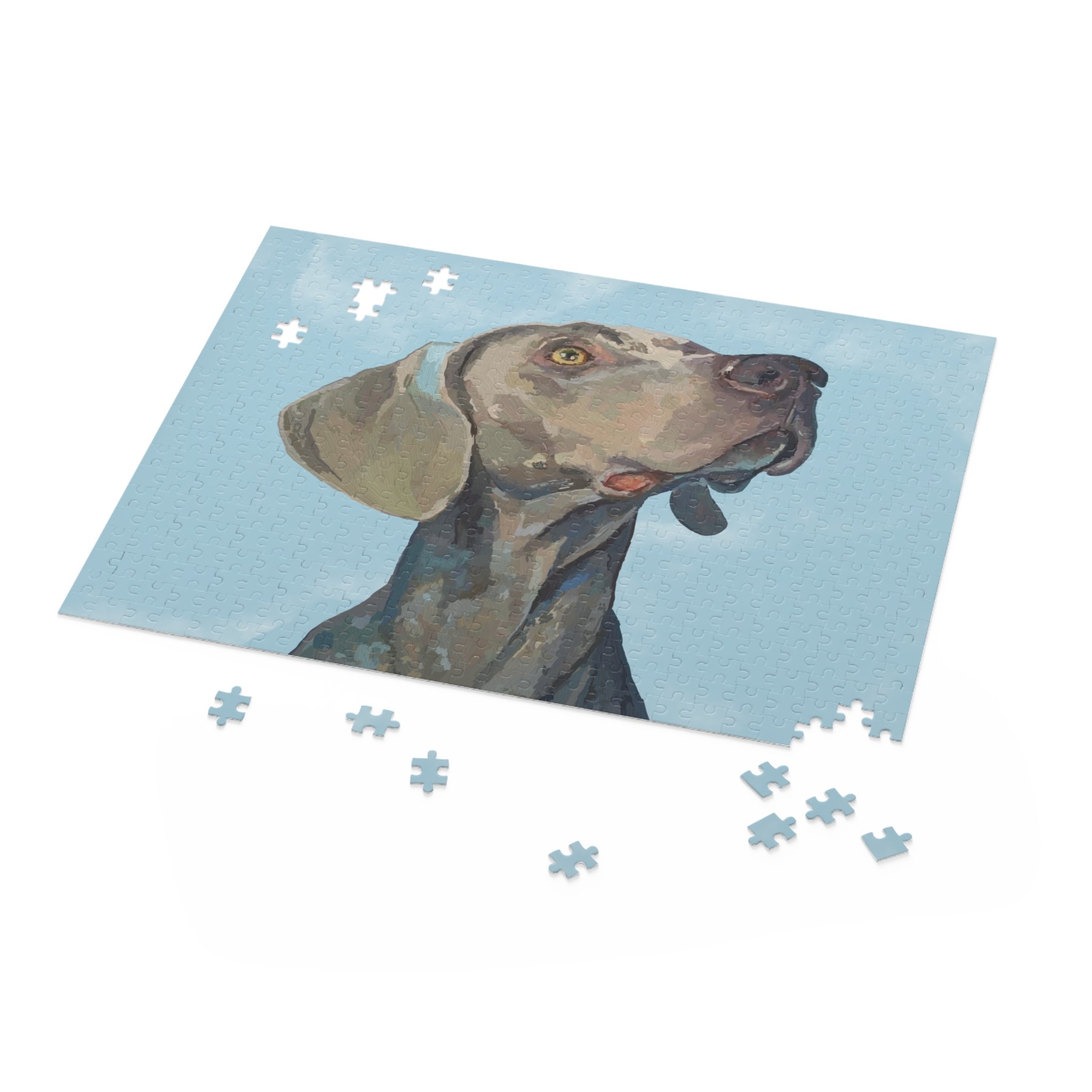 Weimaraner Dog Jigsaw Puzzles 500 piece
