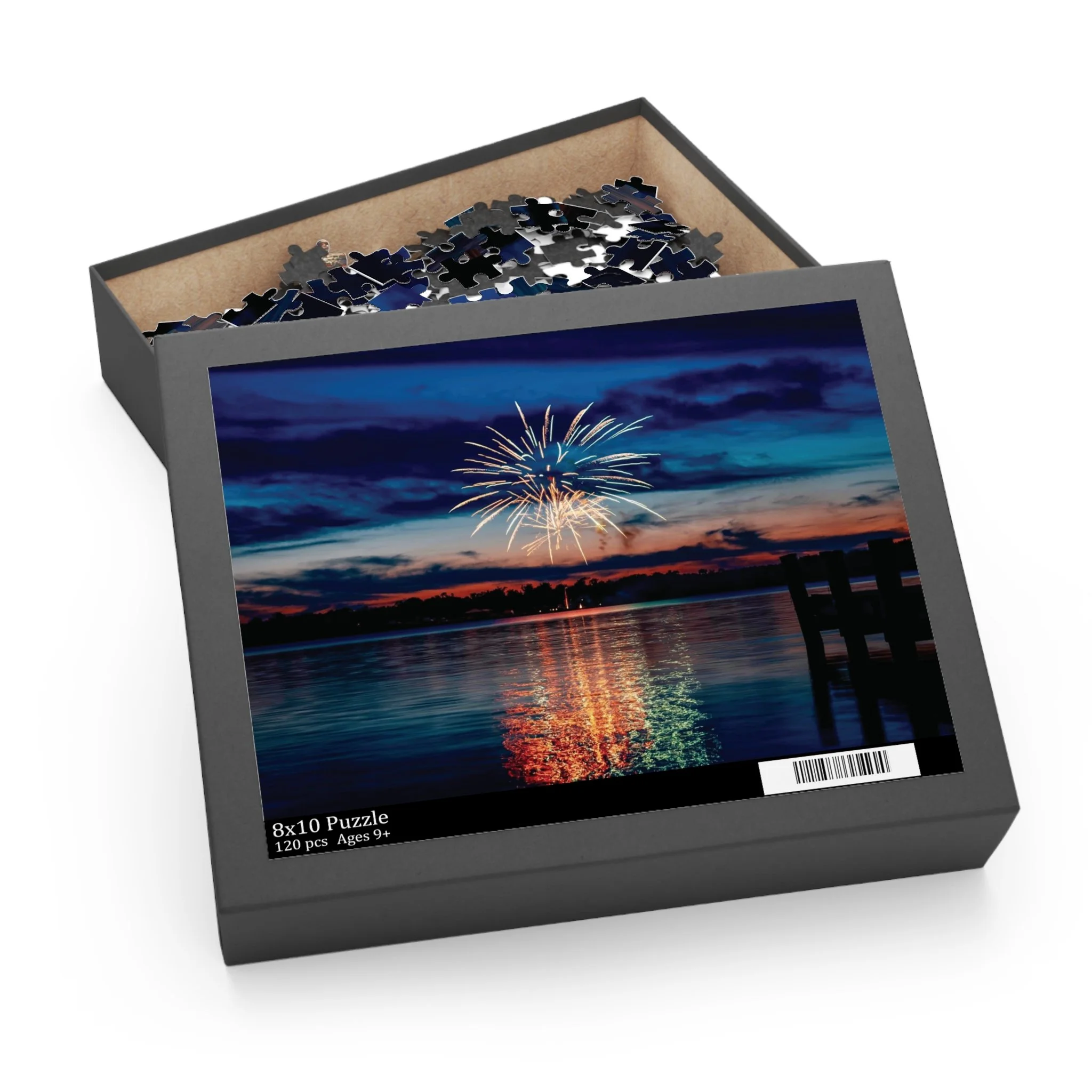 July Fourth Firework Jigsaw Puzzle 110 Pieces