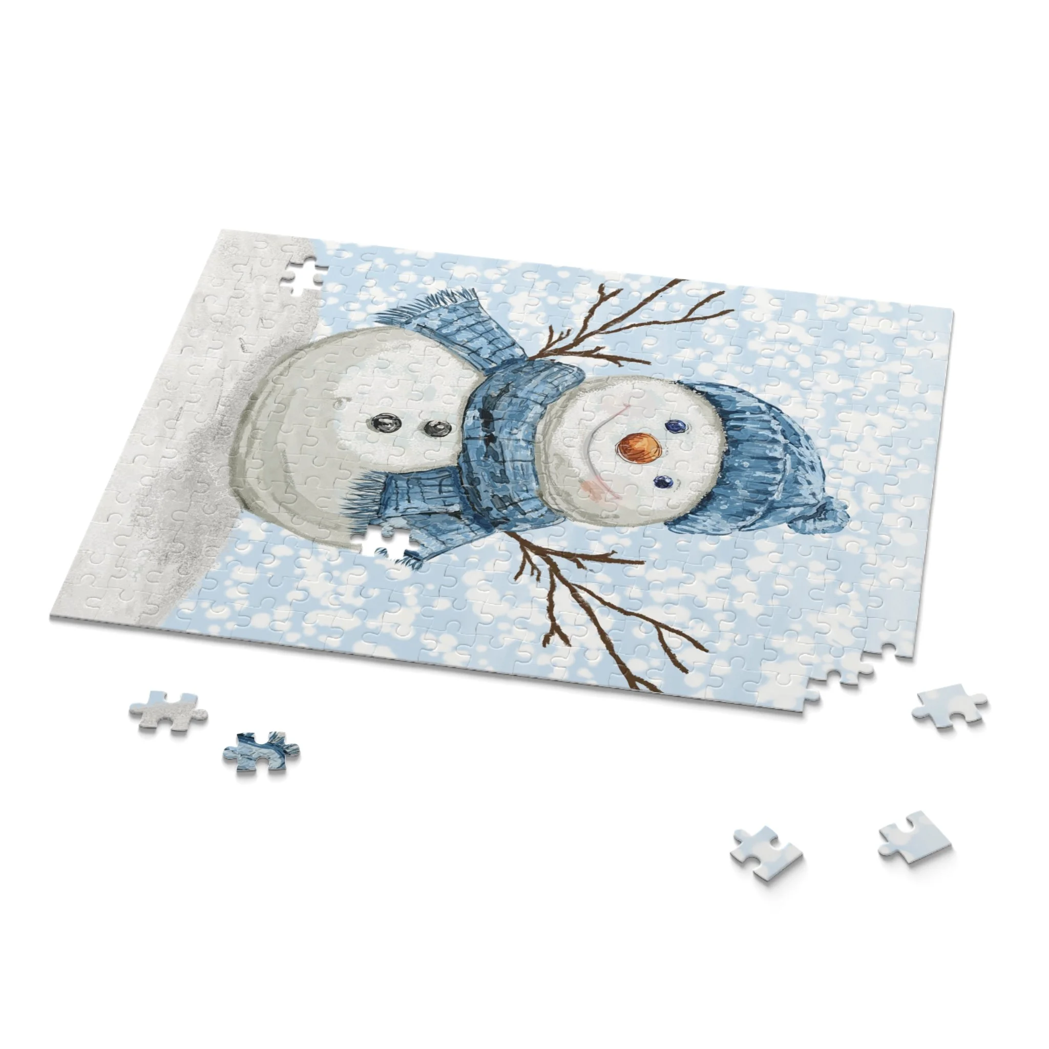 snowman jigsaw puzzle 252 piece
