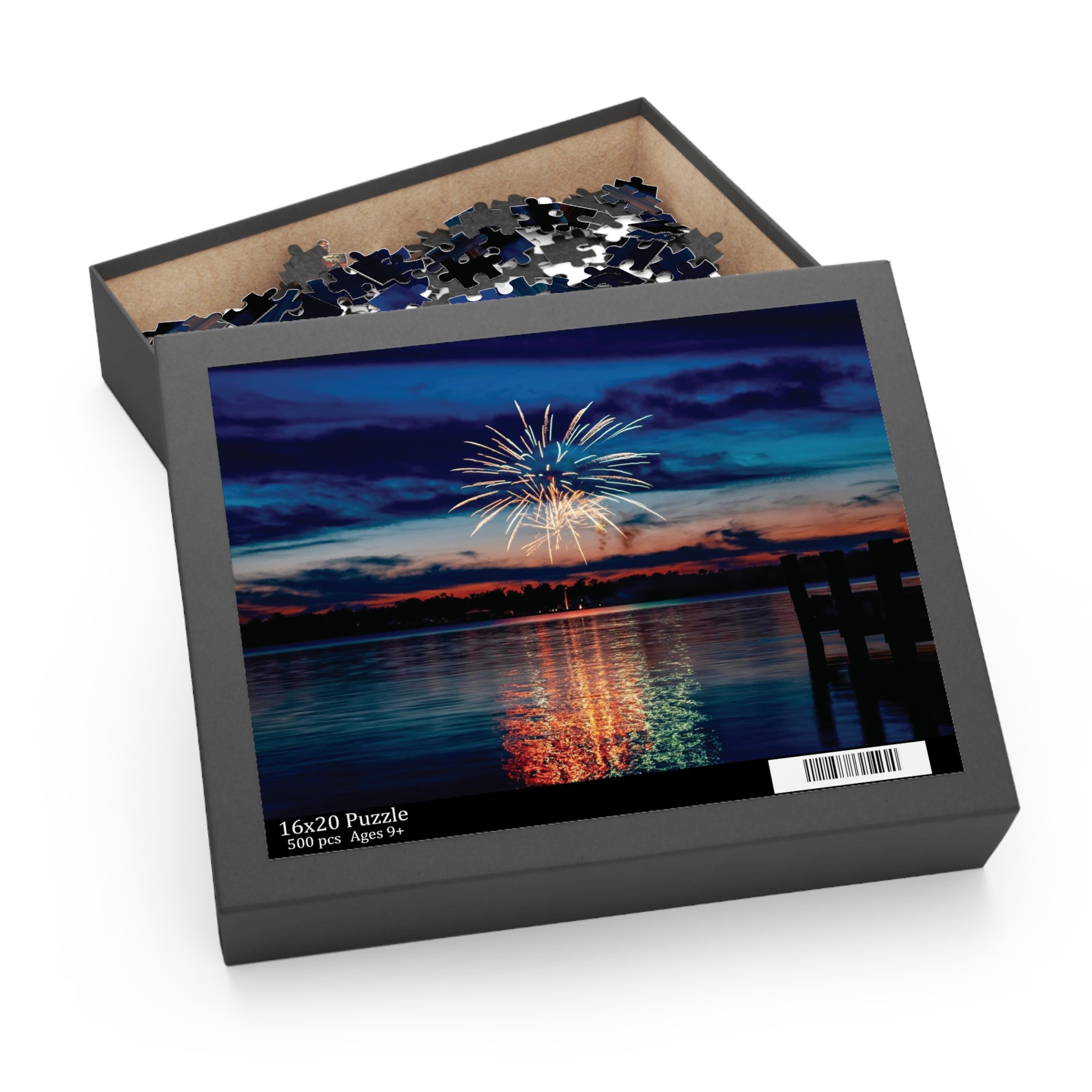 July Fourth Firework Jigsaw Puzzle 520 Pieces