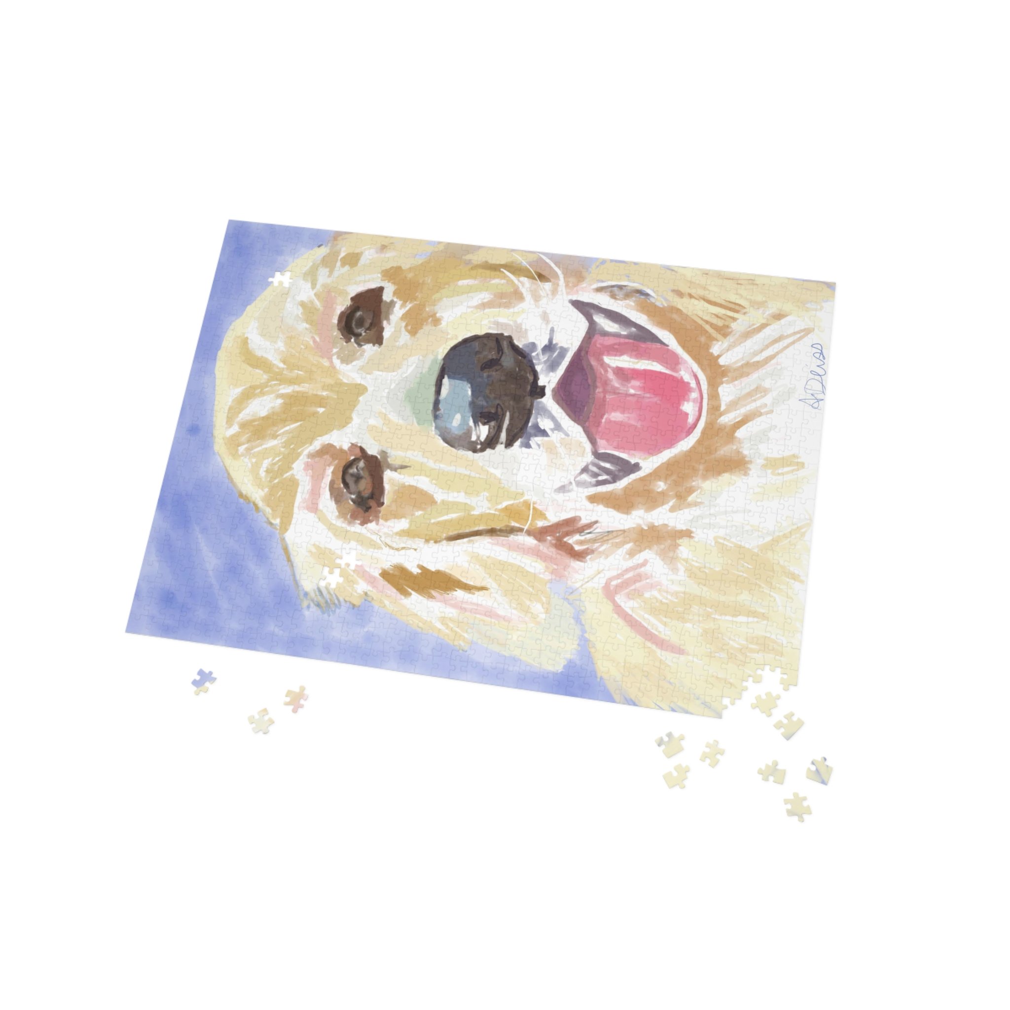 Golden Retriever Jigsaw Puzzles 252 pieces