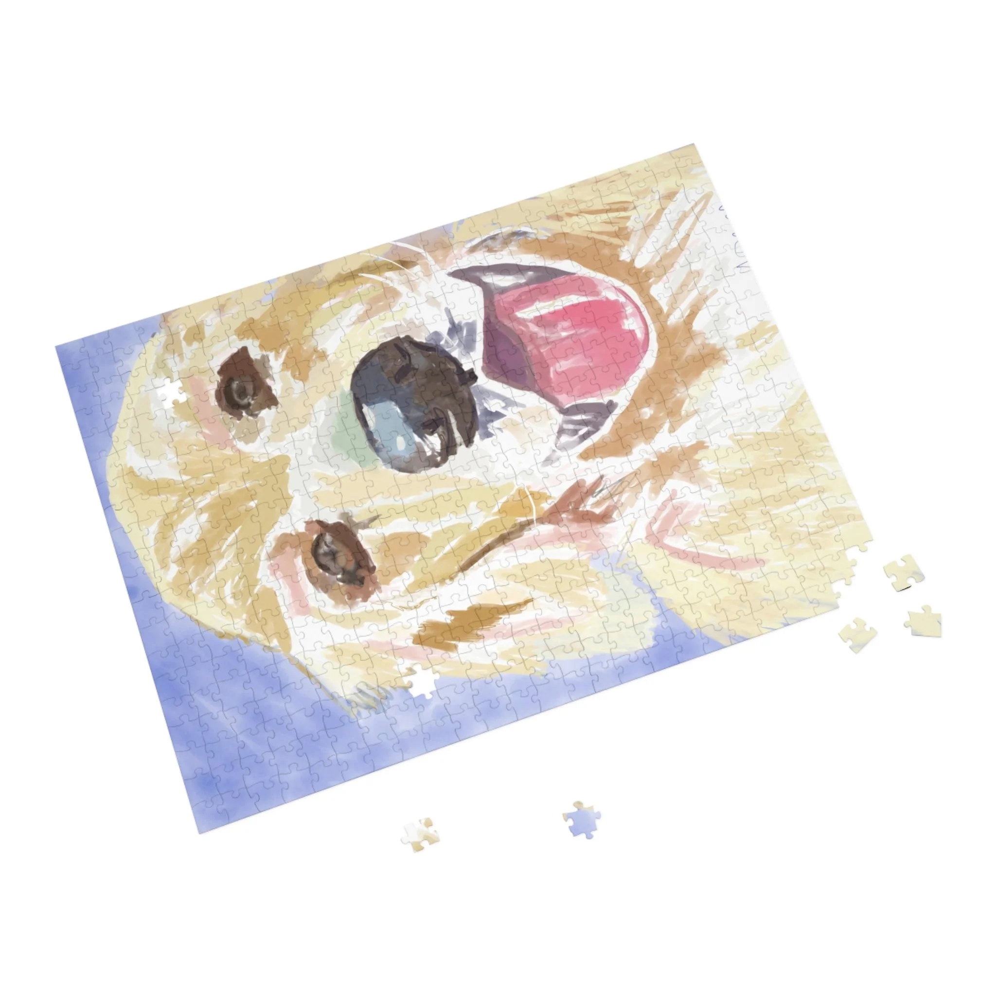 Golden Retriever Jigsaw Puzzles 500 pieces