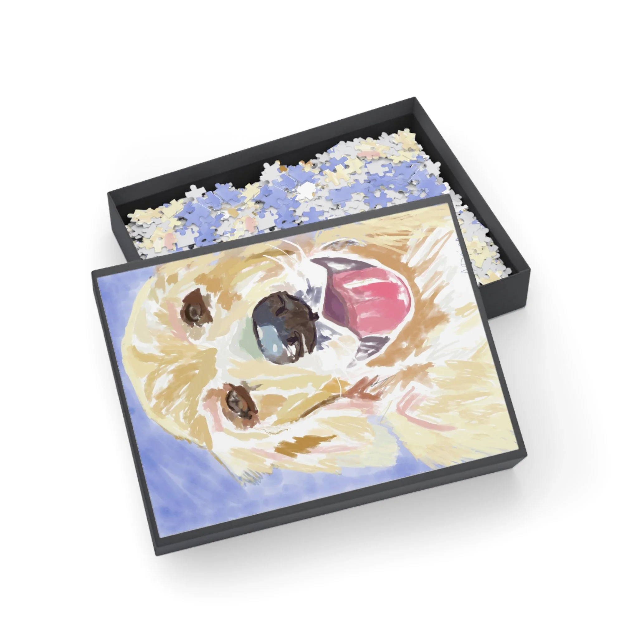 Golden Retriever Jigsaw Puzzles 500 pieces