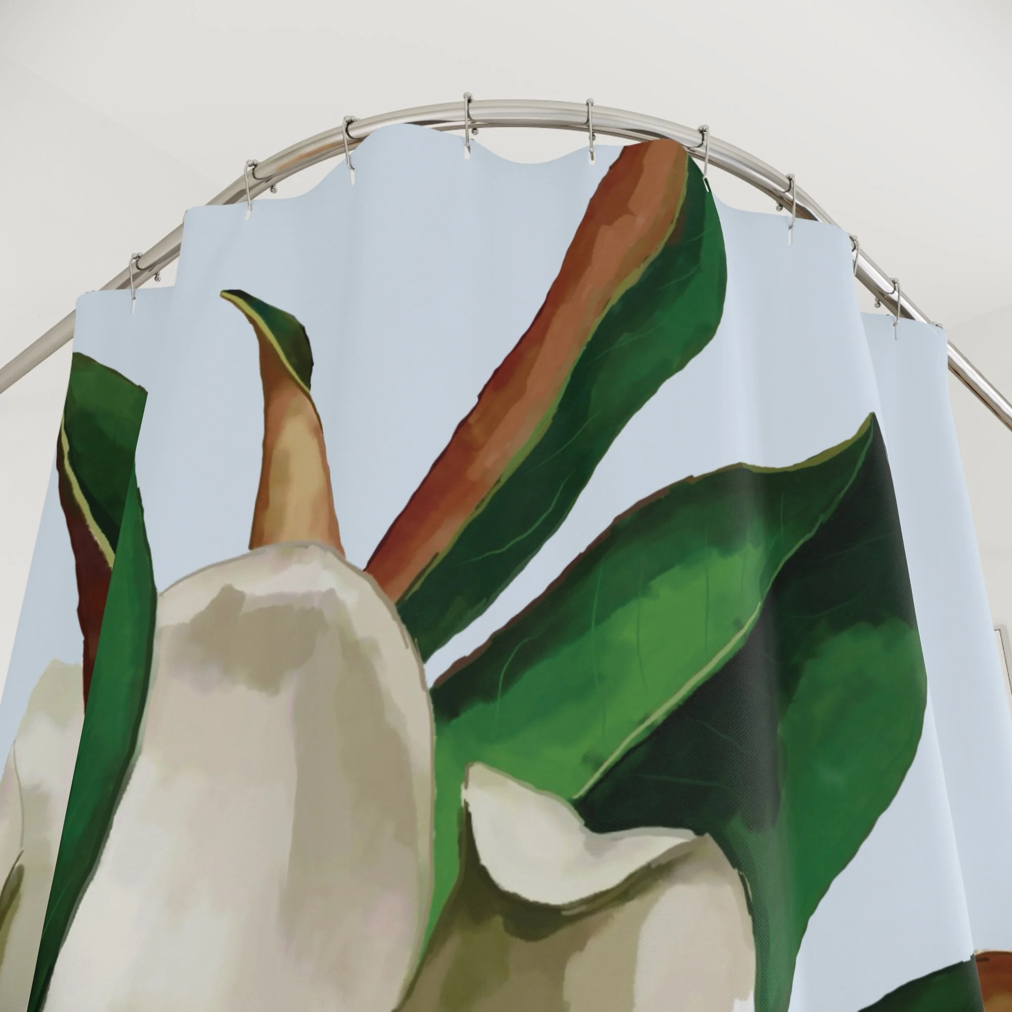 Magnolia Shower Curtain 71” x 74” Polyester
