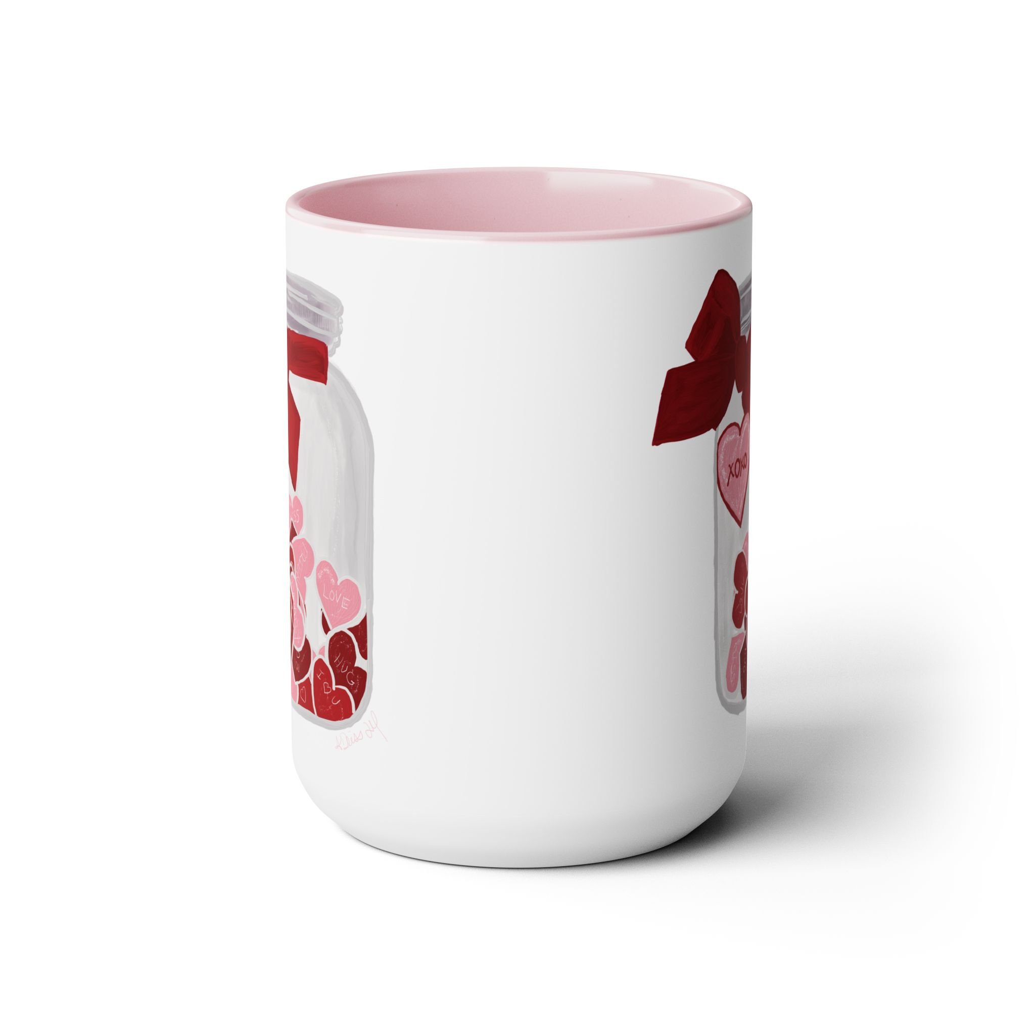 Valentines day mugs