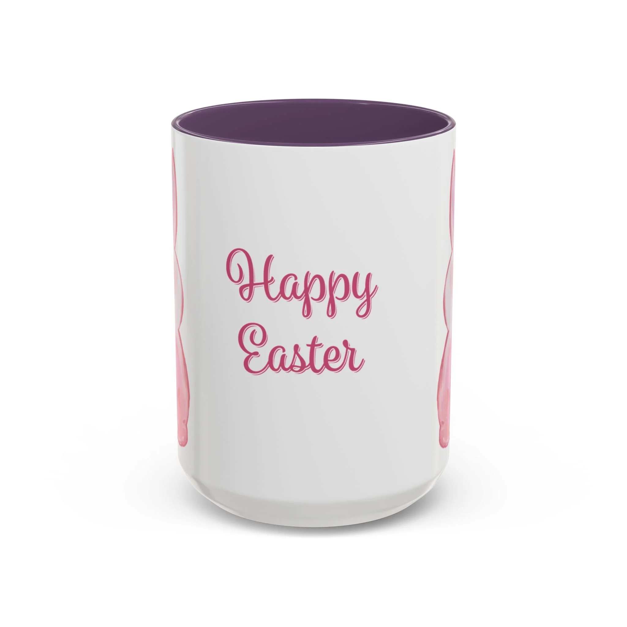 Easter Bunny Two Tone Ceramic Coffee Mugs 15ozPurple