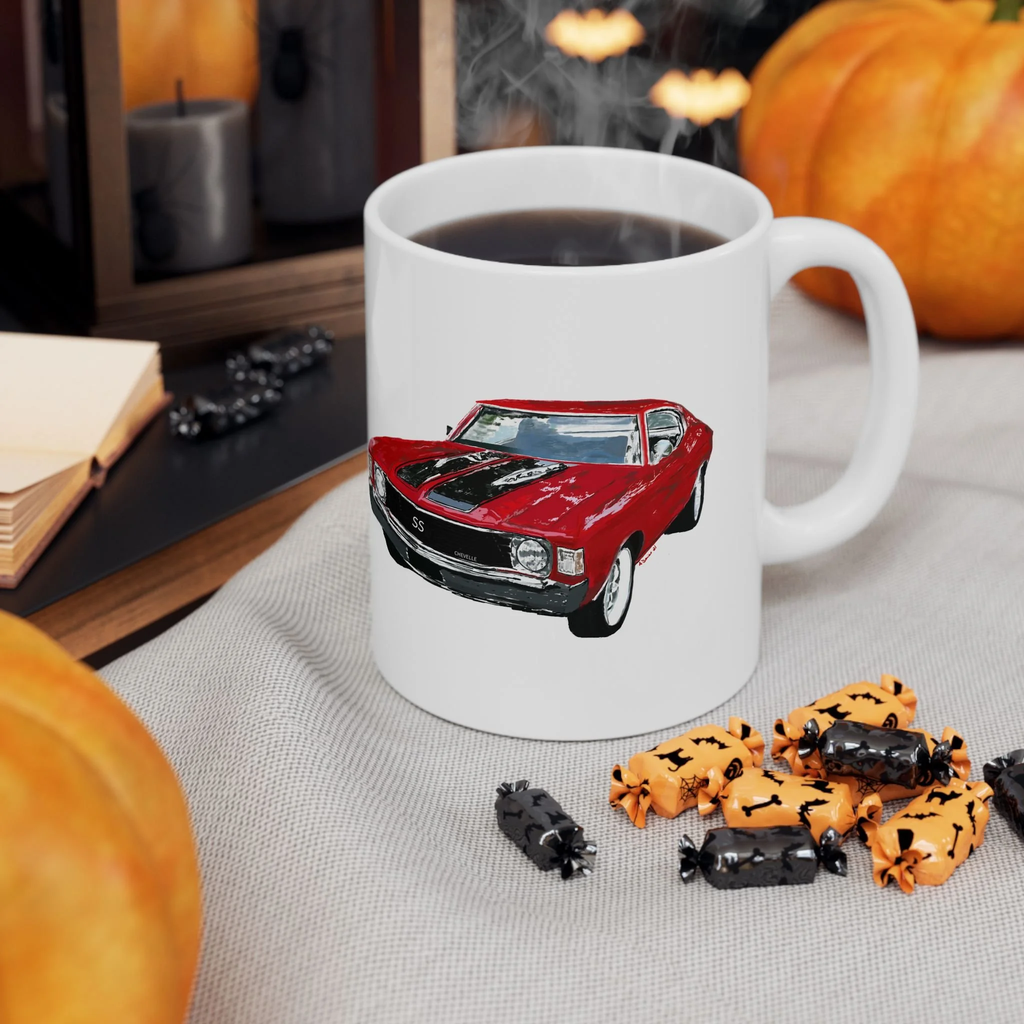 Classic automobile mug