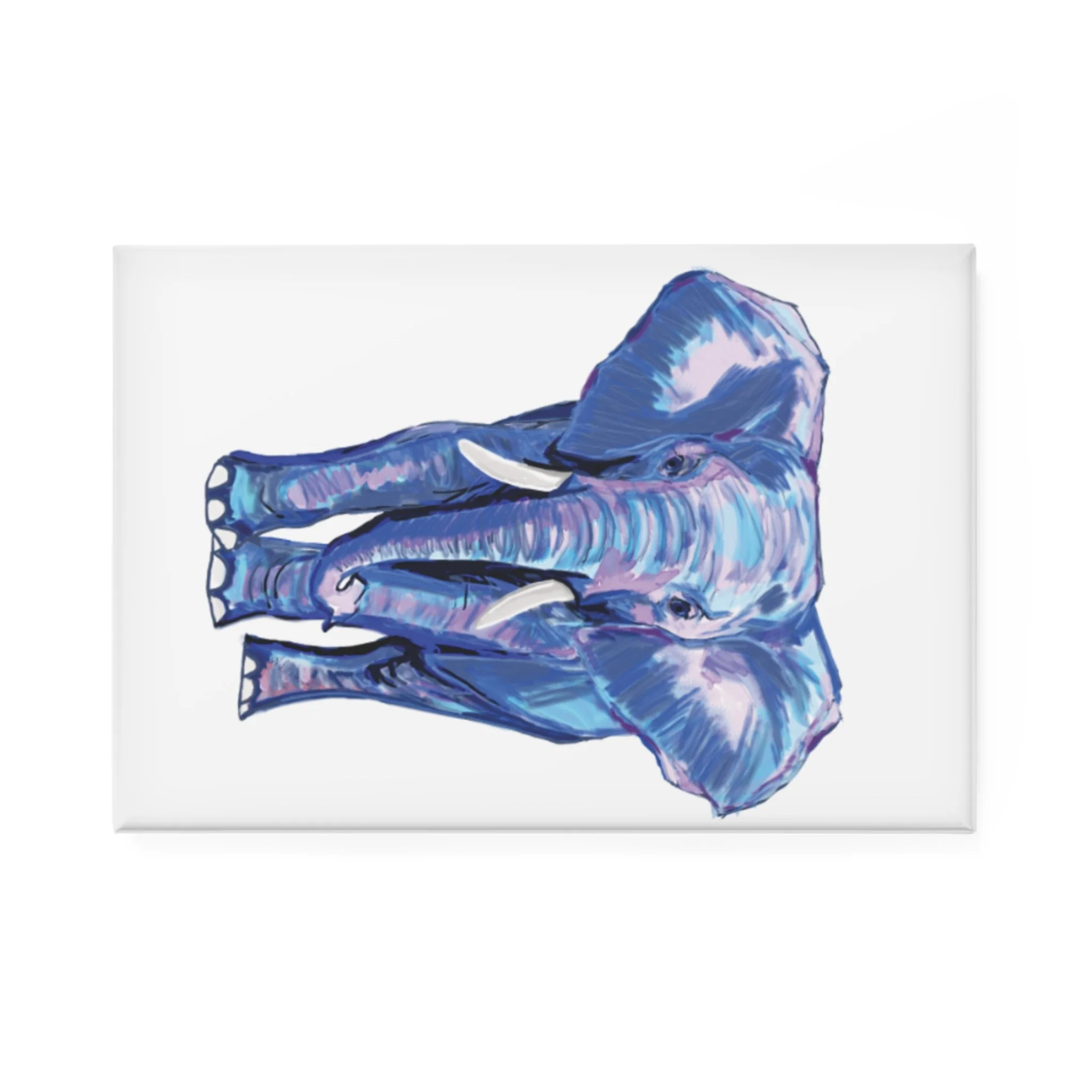 Elephant Button Magnet