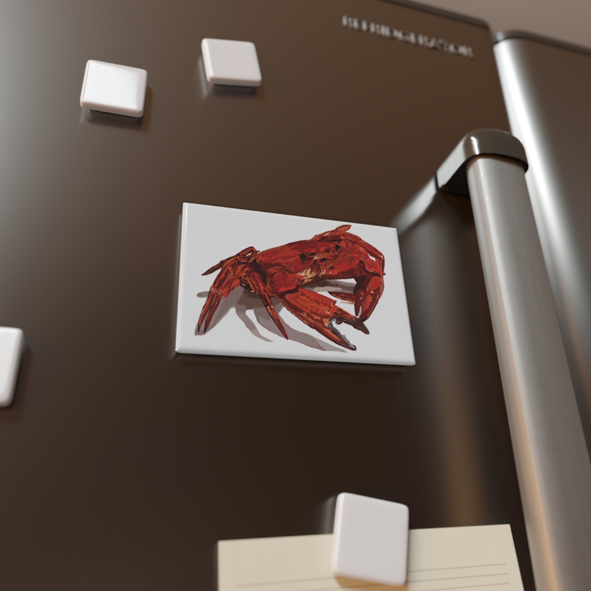 Coastal Red Crab Magnet