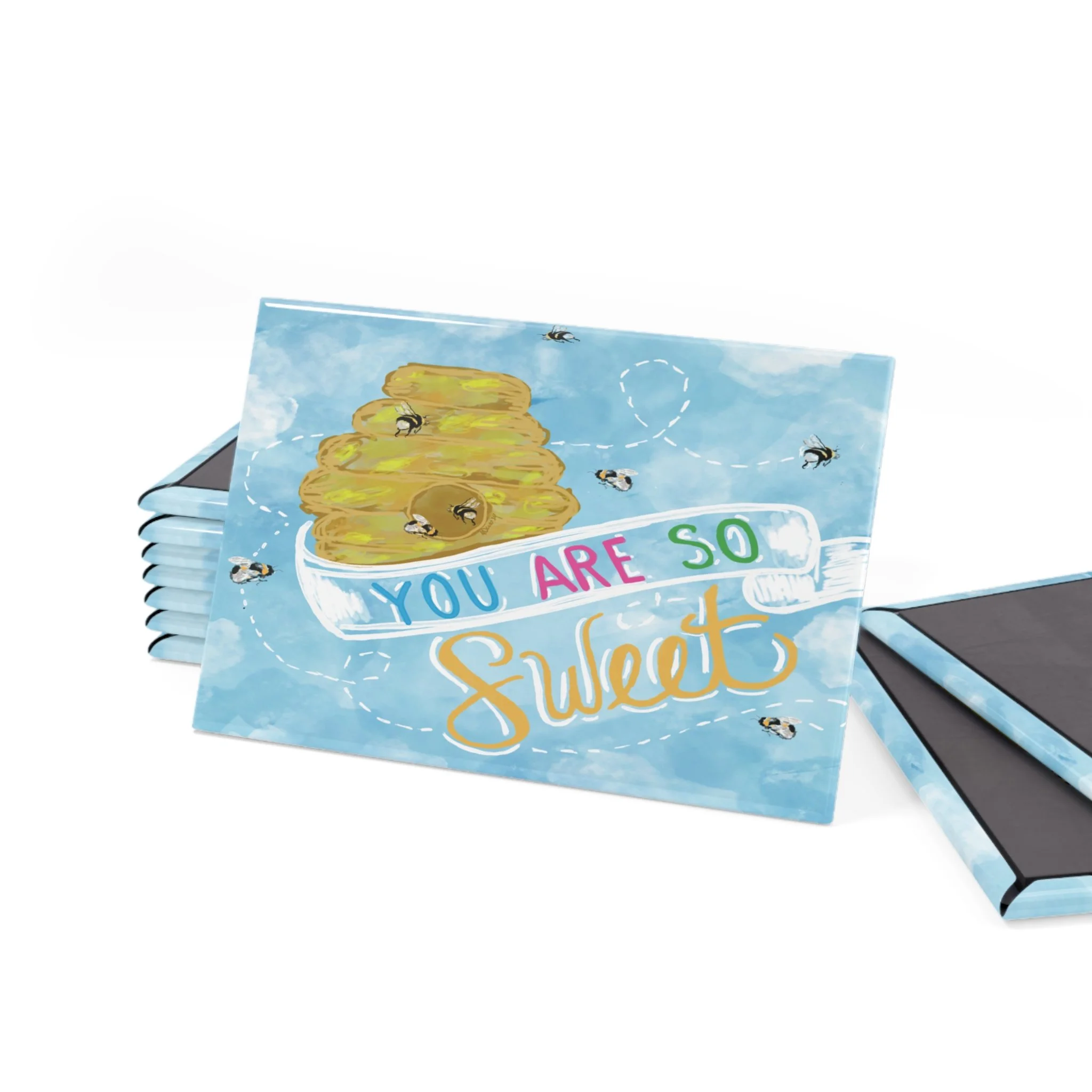 You Are So Sweet Bee Button Magnet, Rectangle - Single or Set