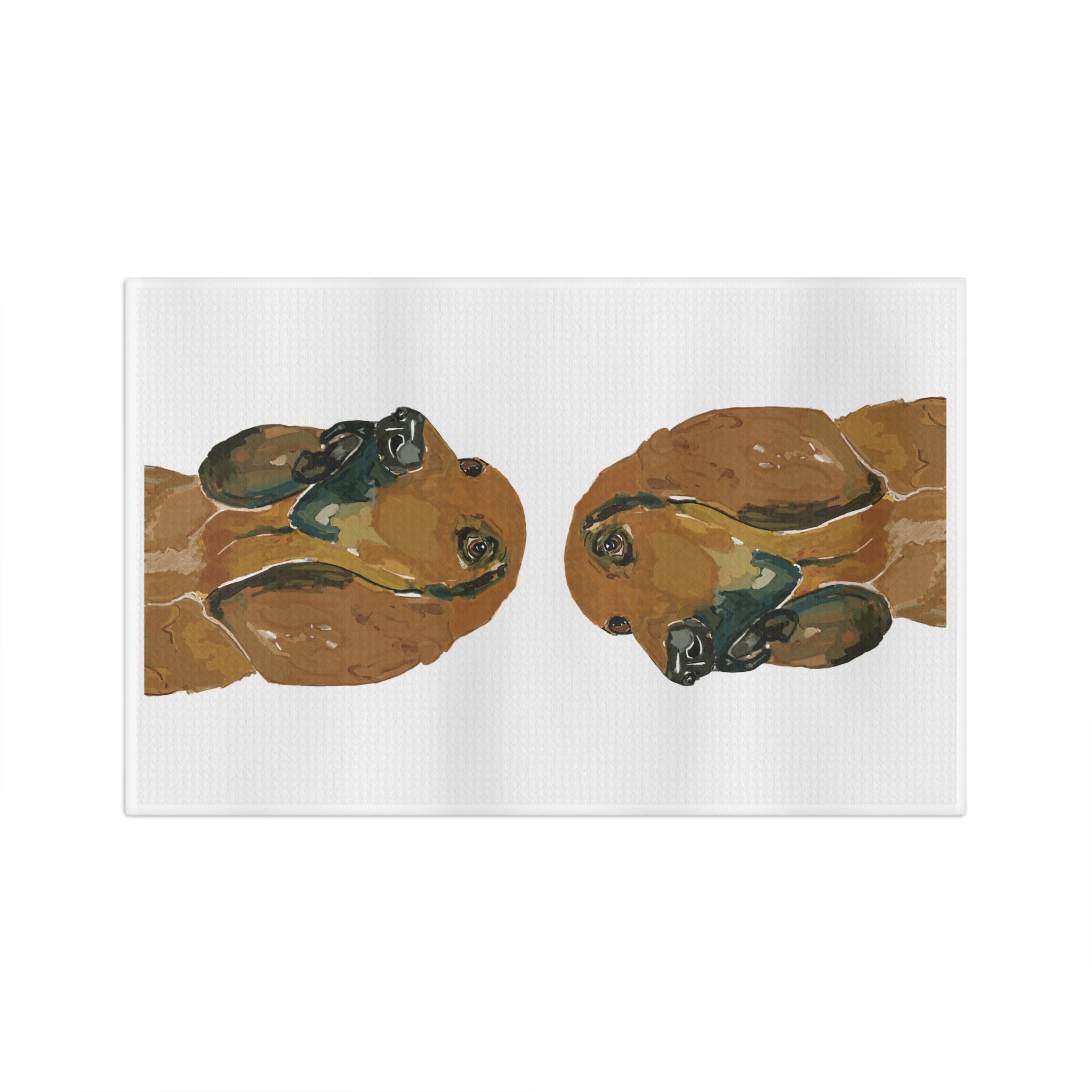 Bloodhound Microfiber Waffle Towel 16" x 25"