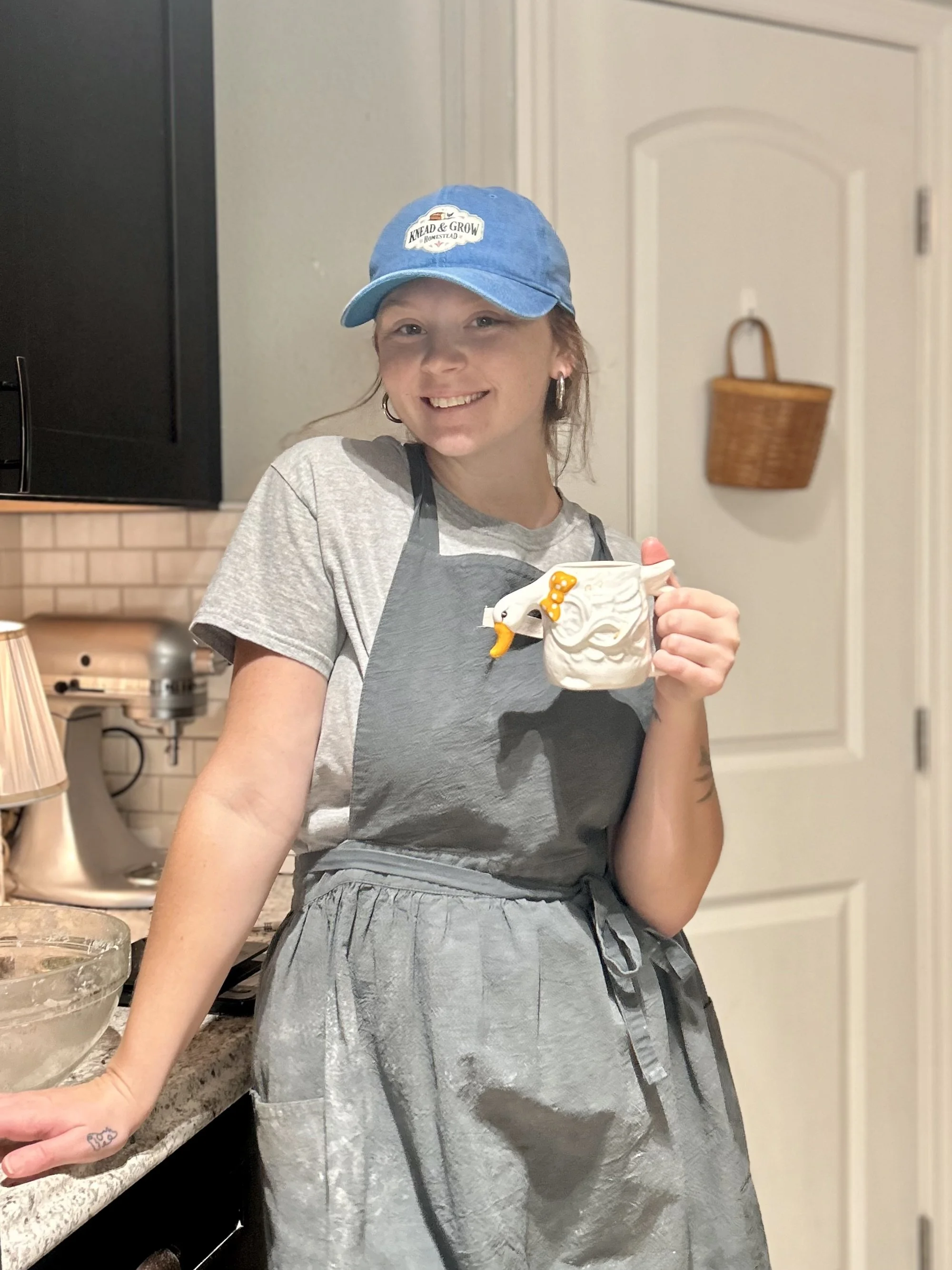 Knead and Grow Homestead baker Morgan Usina