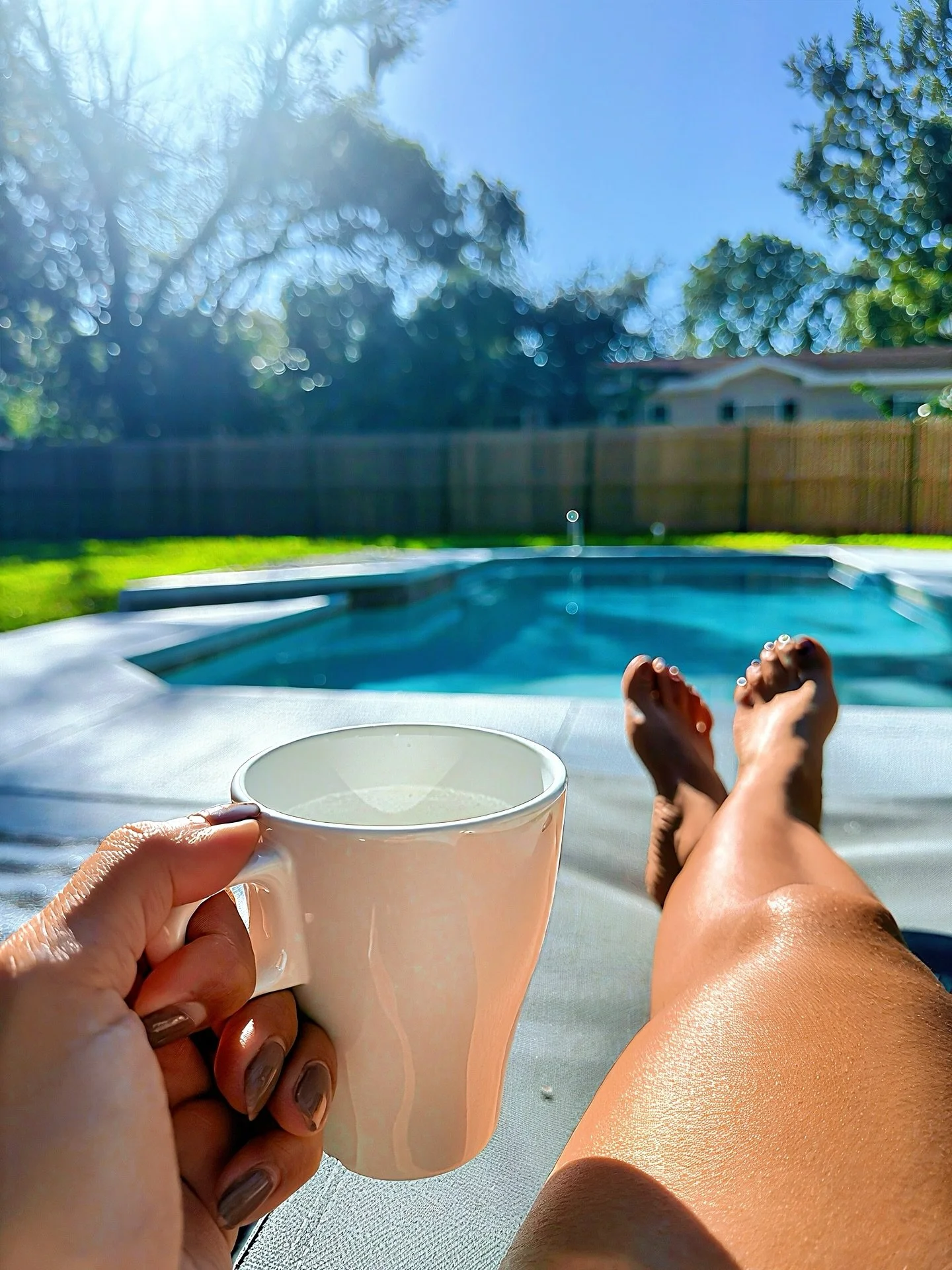 Do not disturb.
Currently unavailable.
No calls. No emails. Just coffee, sunshine, and peace.

Sometimes the best out-of-office is a state of mind&hellip; 
but it&rsquo;s even better when it comes with a pool.💦☕️🌴

✨ Your spot&rsquo;s waiting. book
