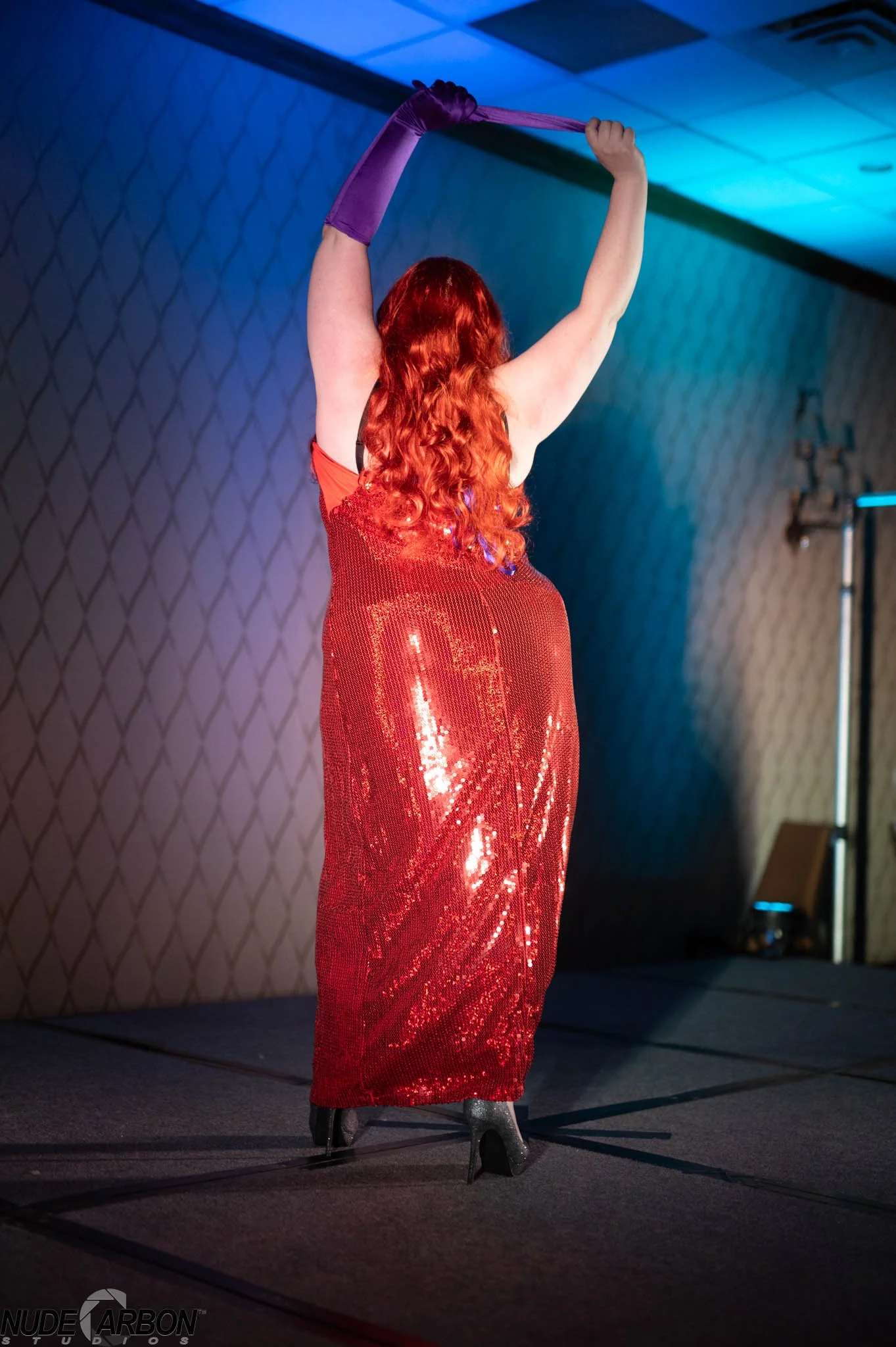 Sparky Seduction, Akeome Con 2024 - Photo by NudeCarbon Studios 
