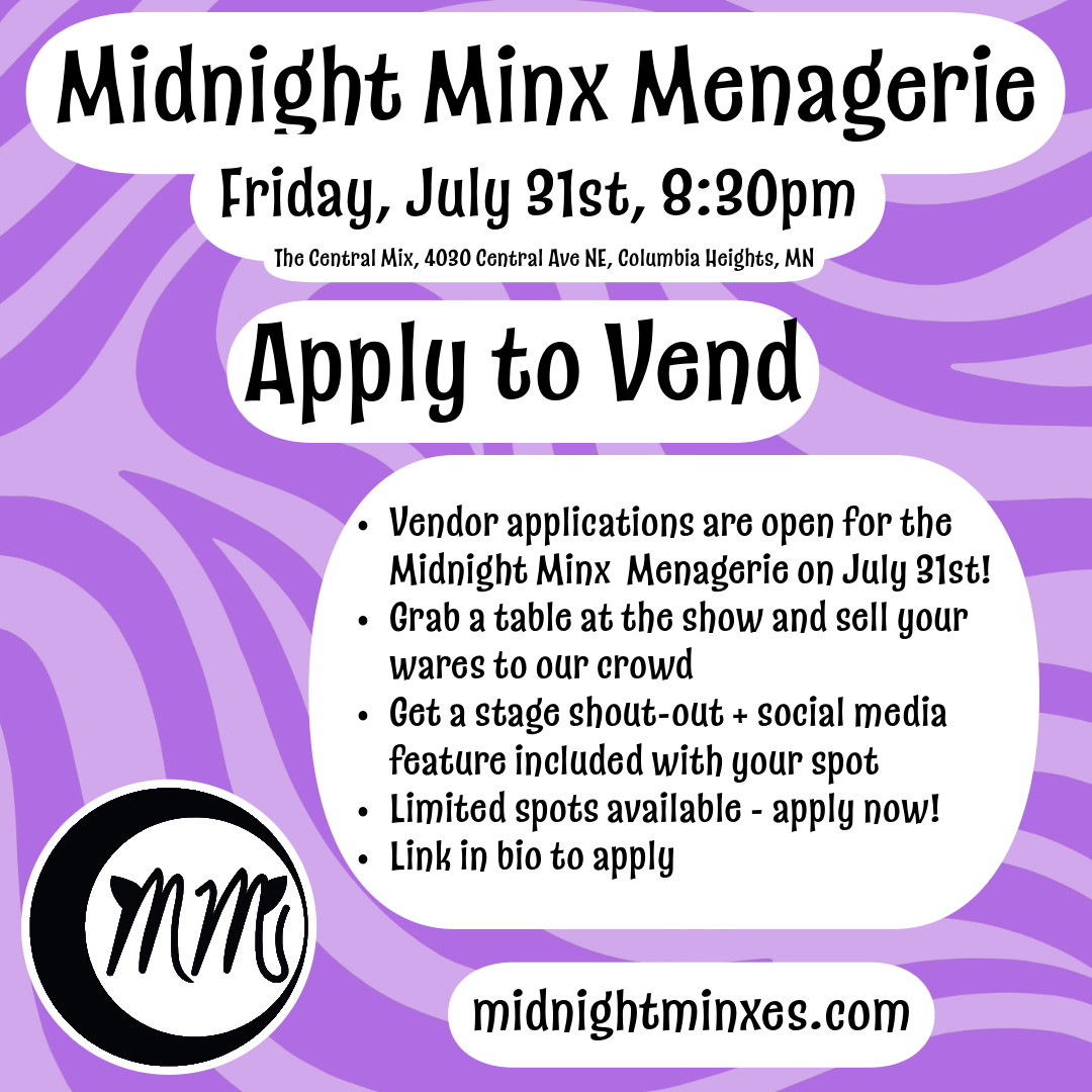 Vend at the Midnight Minx Menagerie