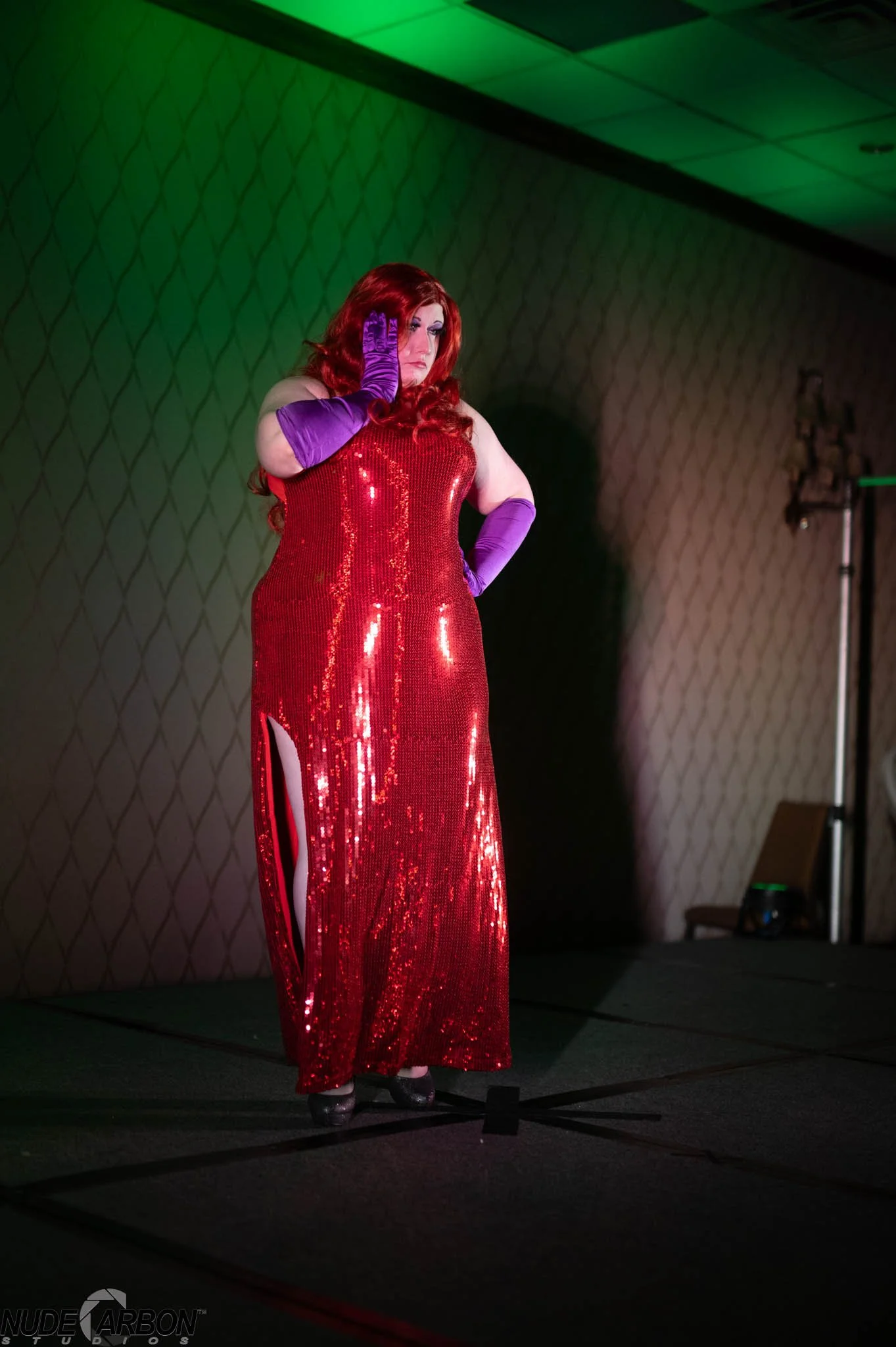 Sparky Seduction, Akeome Con 2024 - Photo by NudeCarbon Studios 