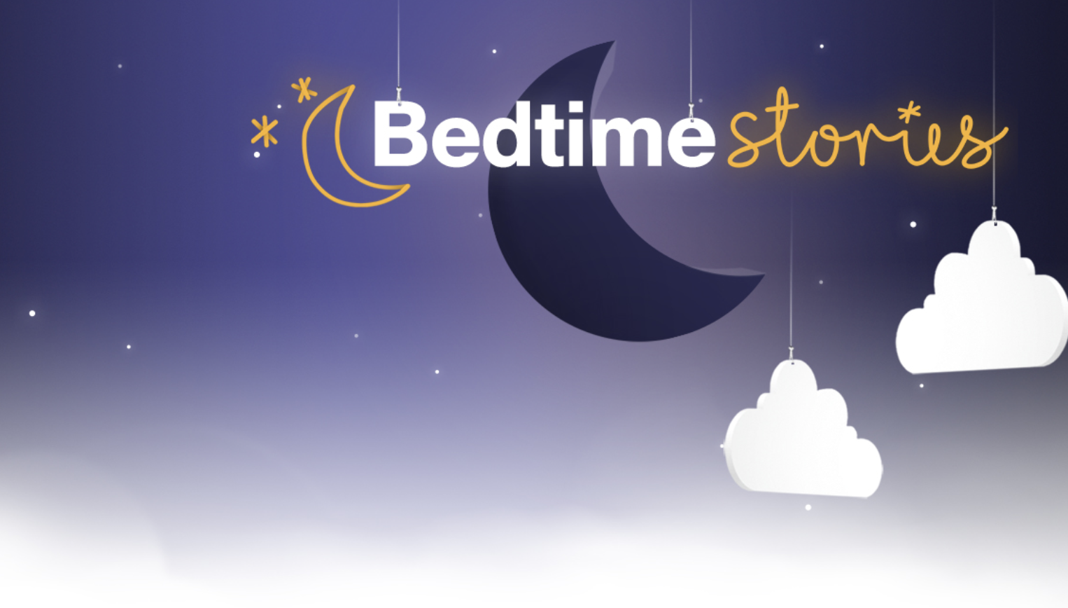 Campaign visual for Lufthansa Bedtime Stories, illustrating the emotional initiative that enables travelers to record personalized bedtime stories for their children.