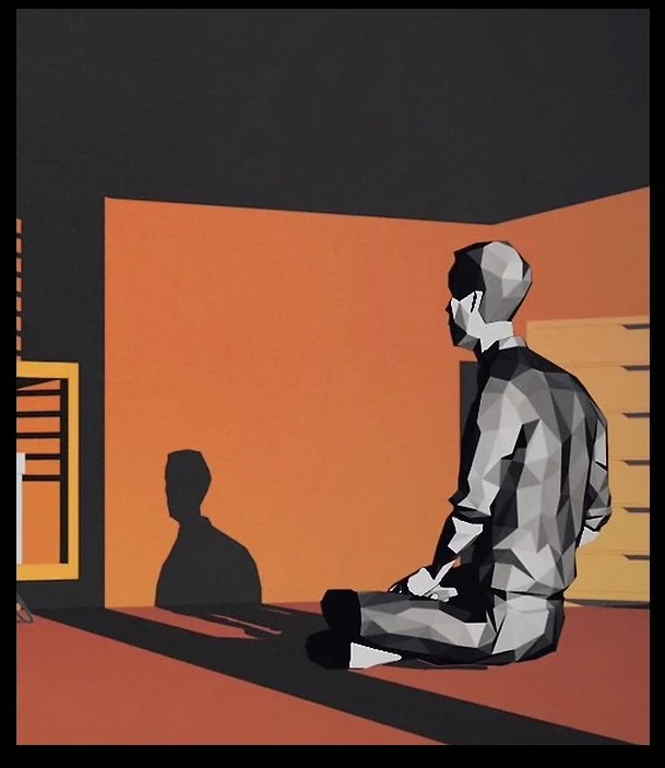 Illustration from the “How China Are You?” digital campaign for Protonet, visualizing concerns around data privacy and digital surveillance through a minimal, conceptual graphic style.