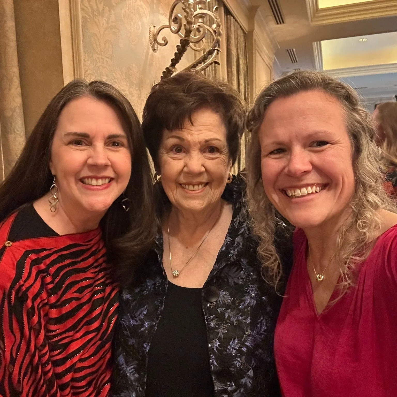 I had the joy of celebrating a surprise birthday for my dear friend Susan along with a room filled with incredible women who love her too!

During the party we honored Susan's heart for God and the way she faithfully shows love to others. We highligh