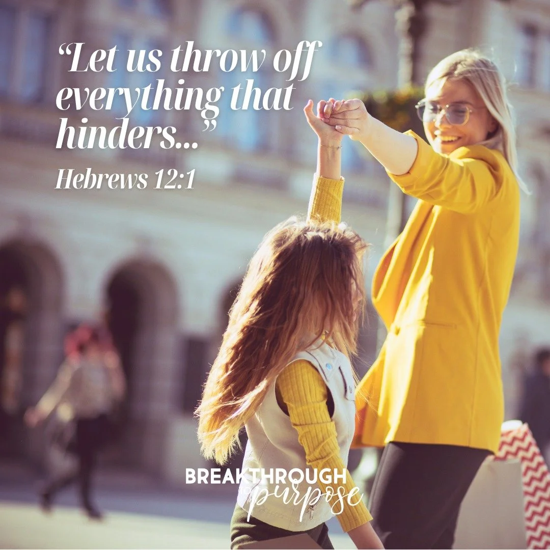 What are you carrying that God never asked you to hold?

&ldquo;Let us throw off everything that hinders&hellip; and let us run with perseverance the race marked out for us&hellip;&rdquo; Hebrews 12:1&ndash;2a

Sometimes the reason we feel stuck or o