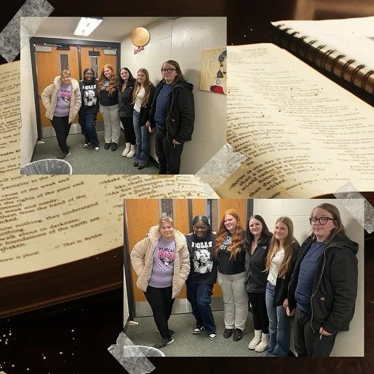 Today I was blessed to get to speak to the students at the Elmira High School Bible Club! I told the students about how God empowers you using grace, and the students tied it into spiritual warfare. It was a blessing to spend time with them!

&ldquo;