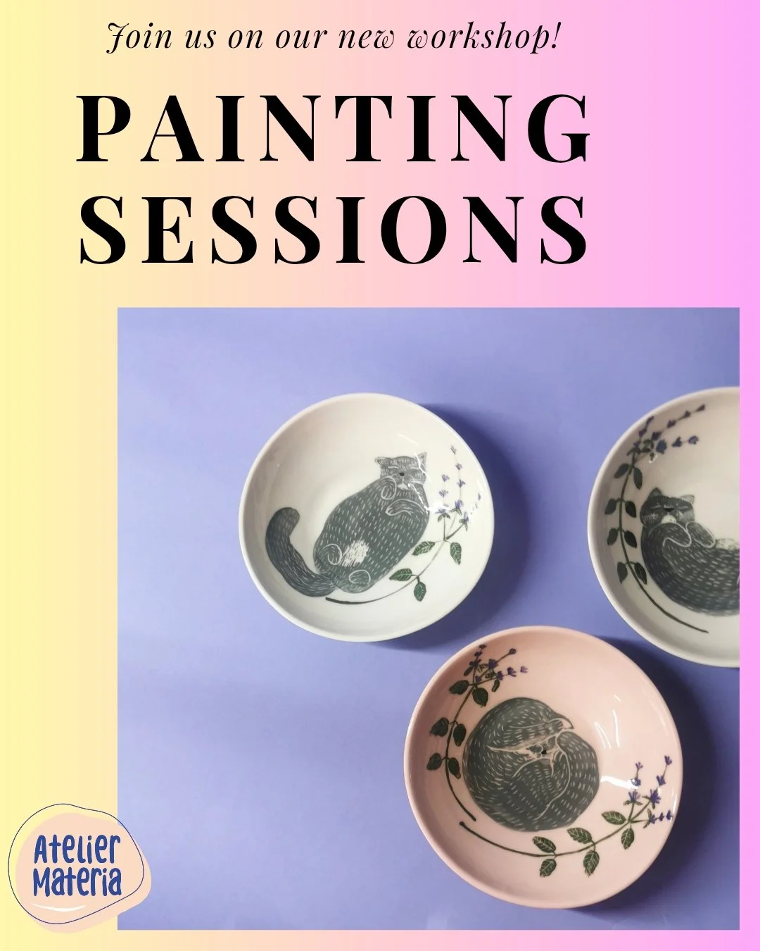 Porcelain Painting Sessions