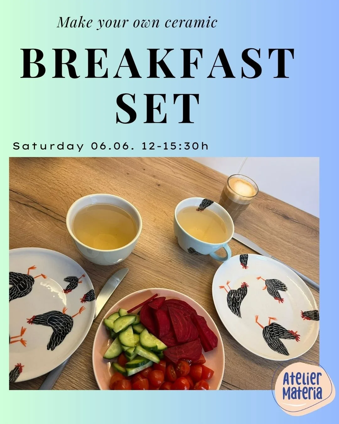 Make your own breakfast set