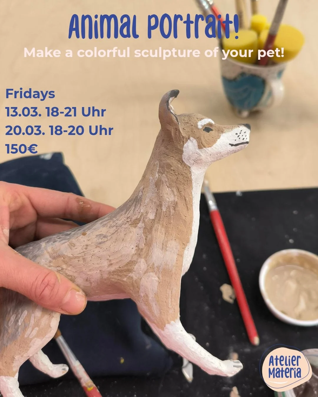 Animal portrait! - Modelliere deinen Haustier