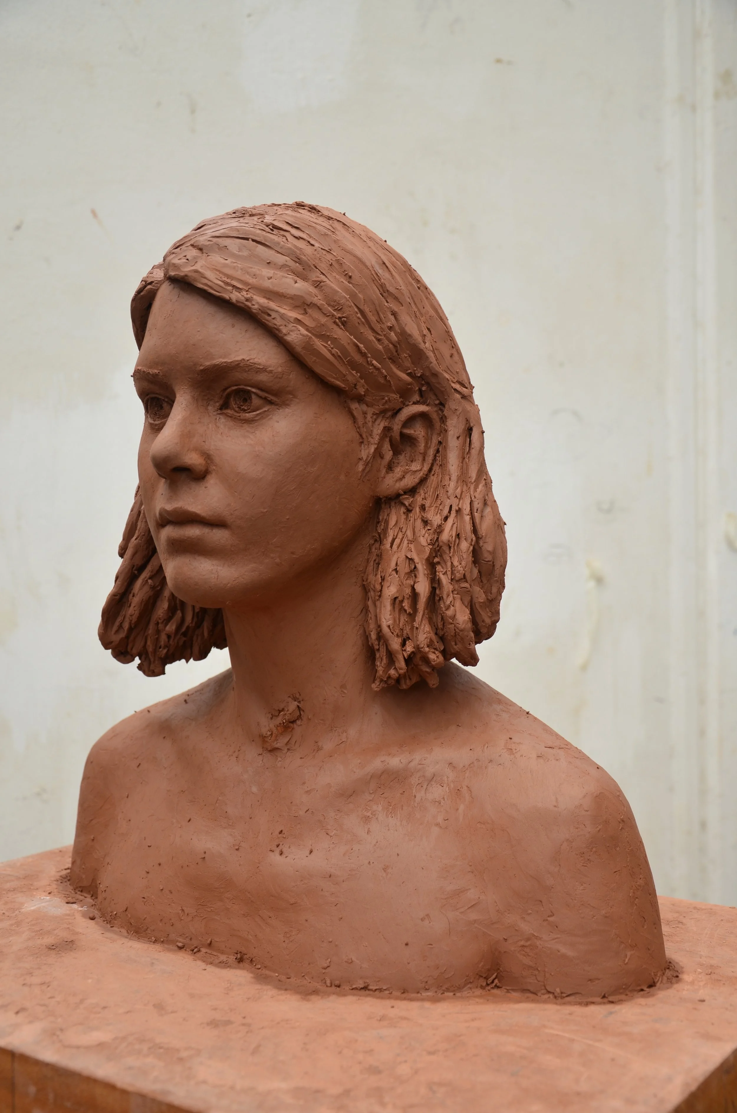 Portraits in clay - Porträt modellieren