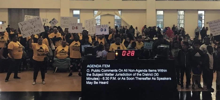 The Oakland REACH Highlights Issues of Choice and Access at OUSD School Board Meeting