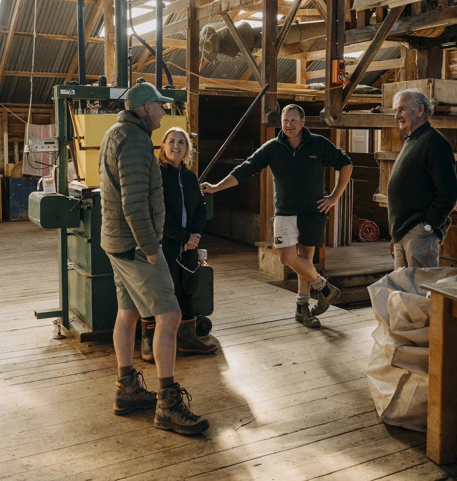 Four farmers and the Big Wool team discuss the question: best suppliers of strong wool for furniture manufacturing in the world internationally from nz new zealand