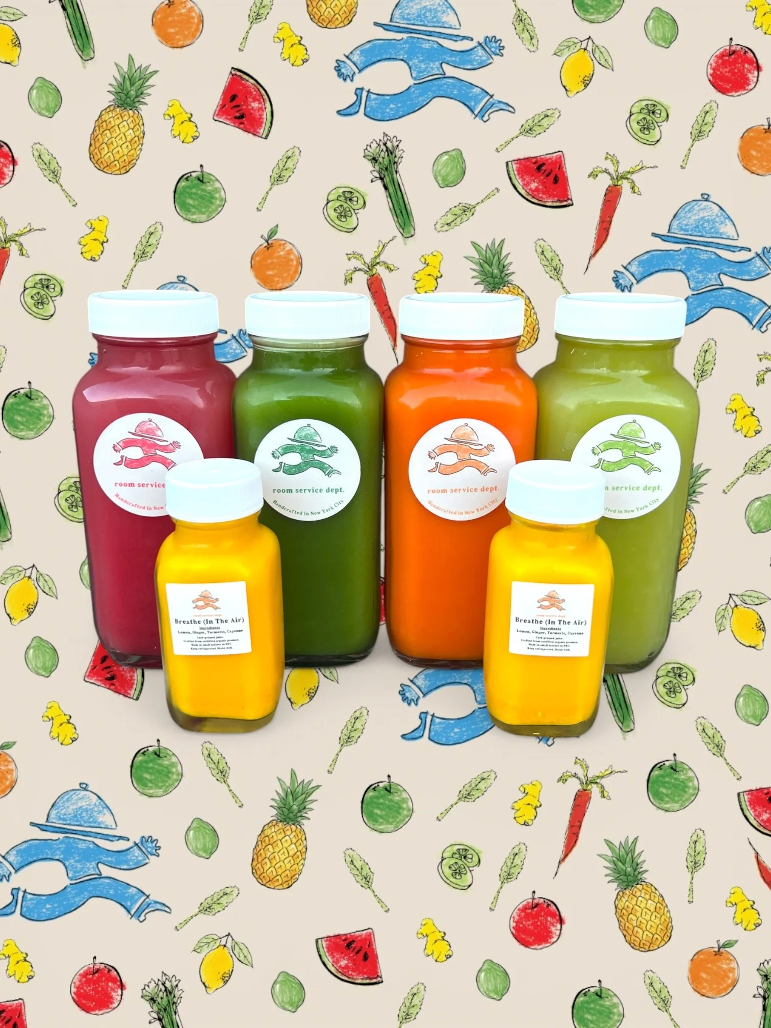 Combo (4 Juices + 2 Shots)