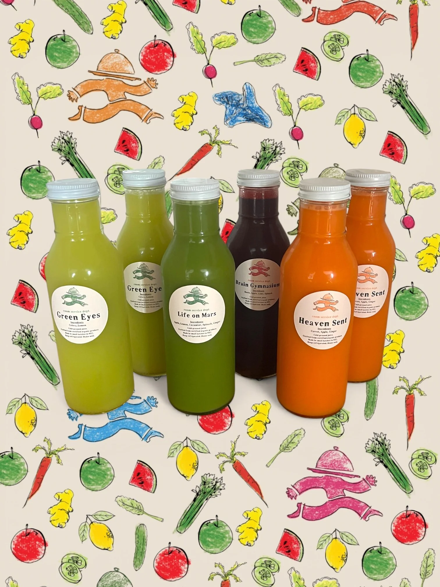 Six Pack (Cold-Pressed Juices)