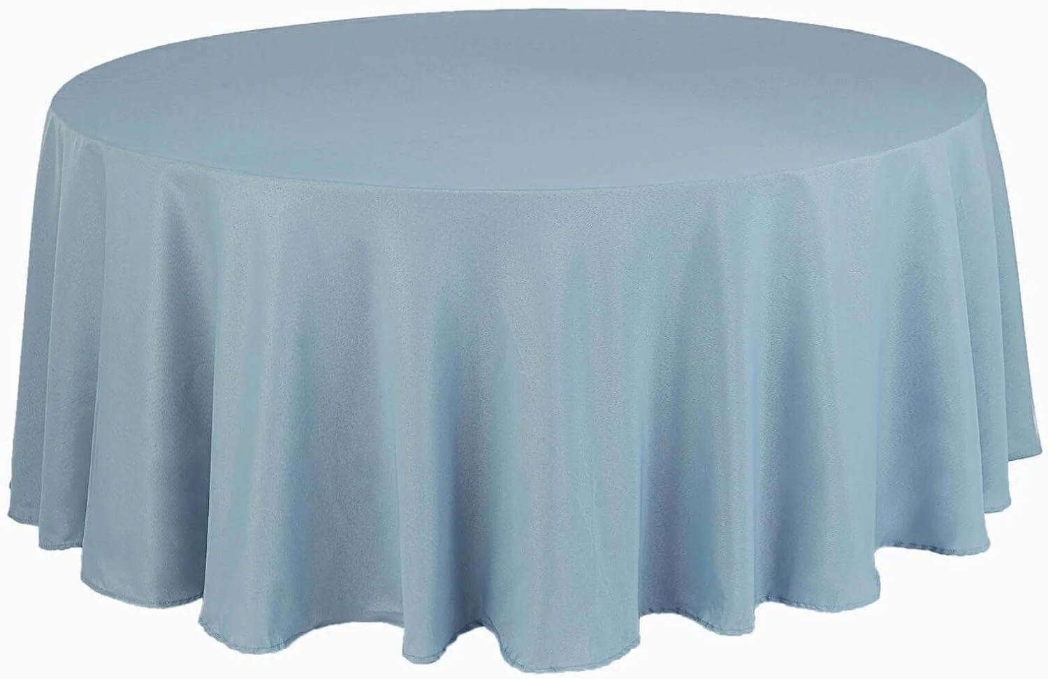 120" Dusty Blue Tablecloth $15
