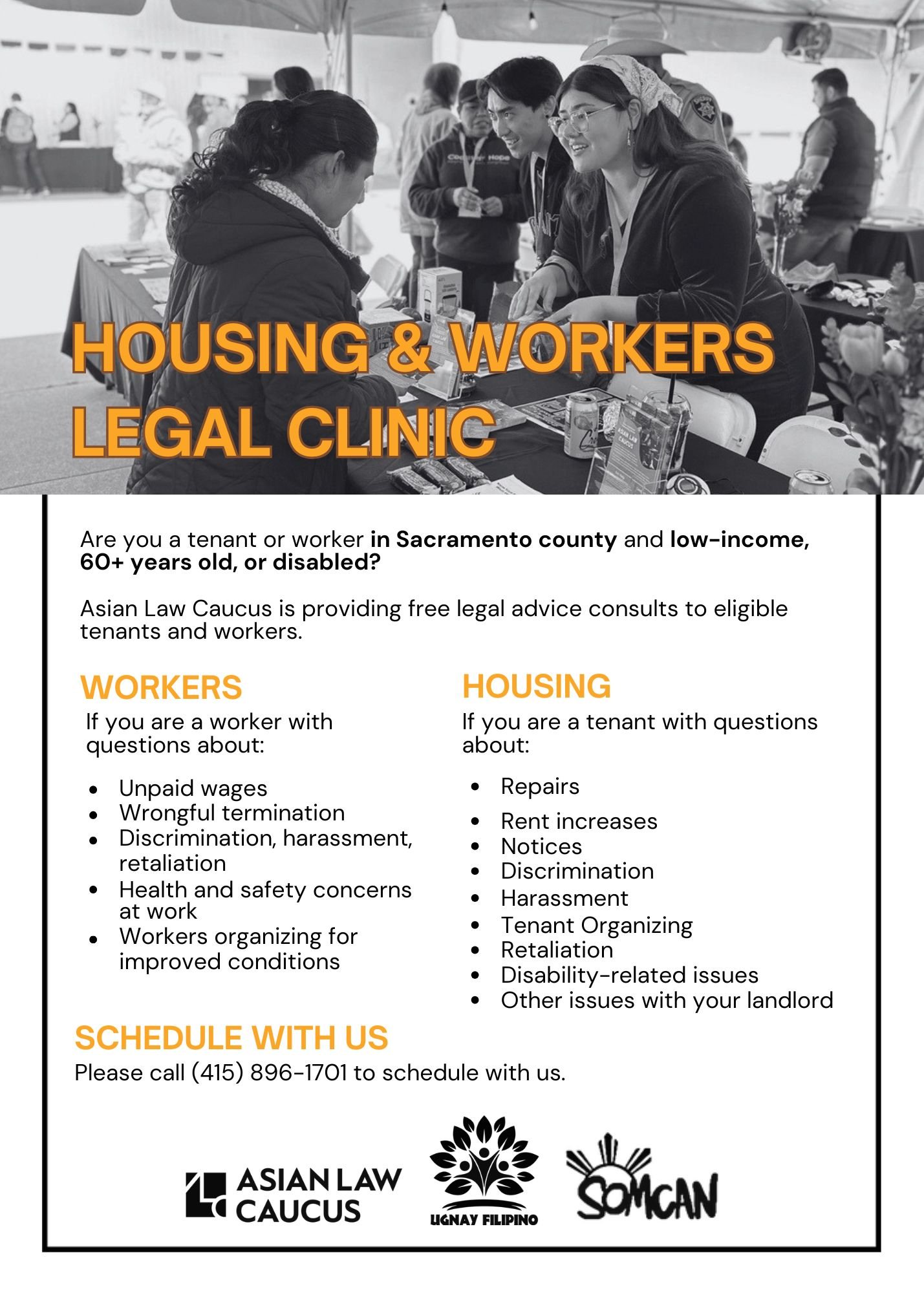 Housing & Workers Legal Clinic