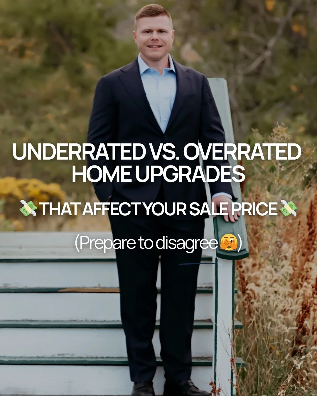 I&rsquo;ve seen Golden homeowners spend $50K on a kitchen remodel and wonder why they didn&rsquo;t make it back at closing.
Meanwhile, other another seller that spent $400 on a coat of paint, spruced up their yard, and walked away with more.

I&rsquo