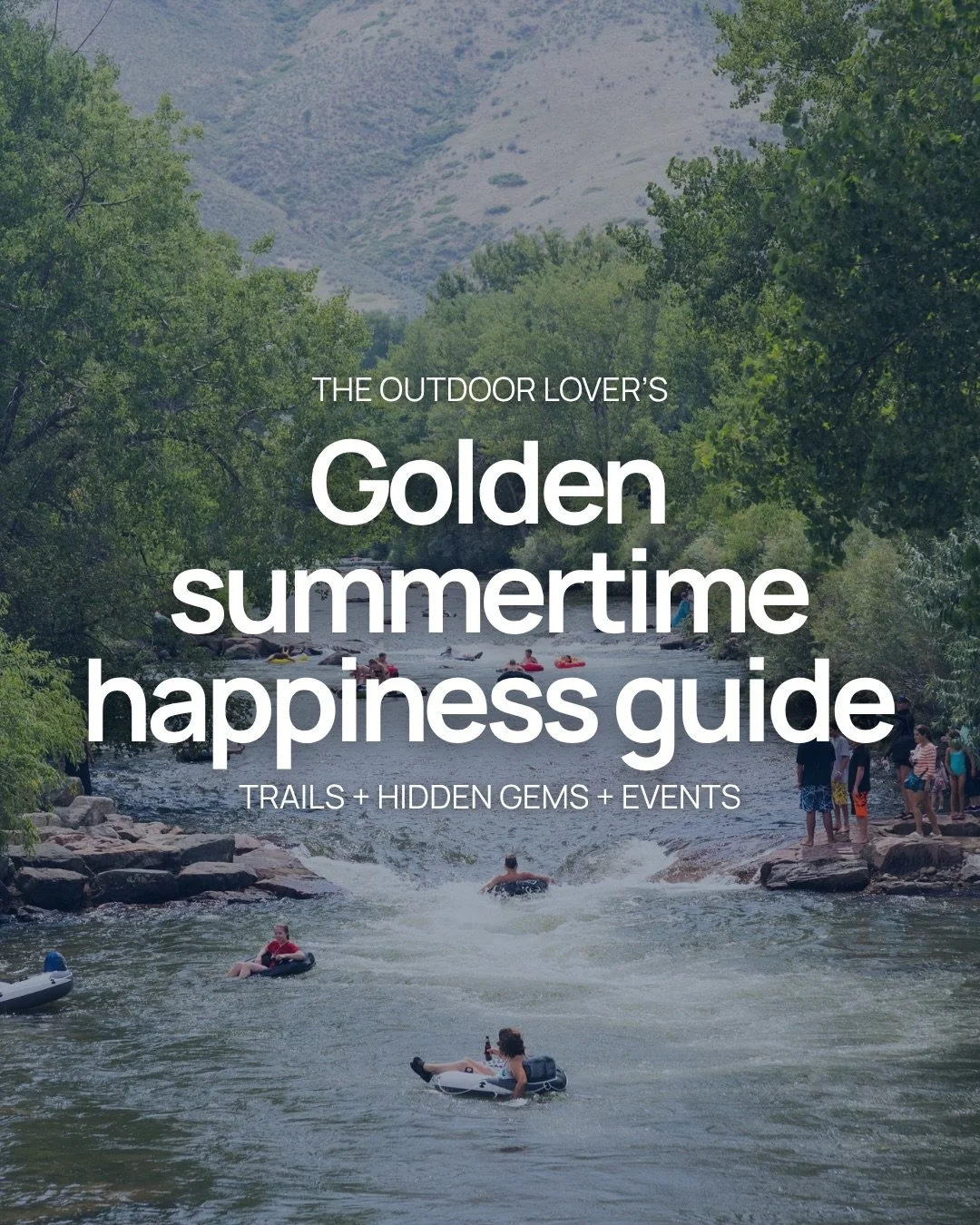A few things guaranteed to make your Golden, Colorado summer a little better. 👇

Save this one for the next time you&rsquo;re staring at your weekend with no plans, because the season is too good to let it pass you by.
If you want even more local pi